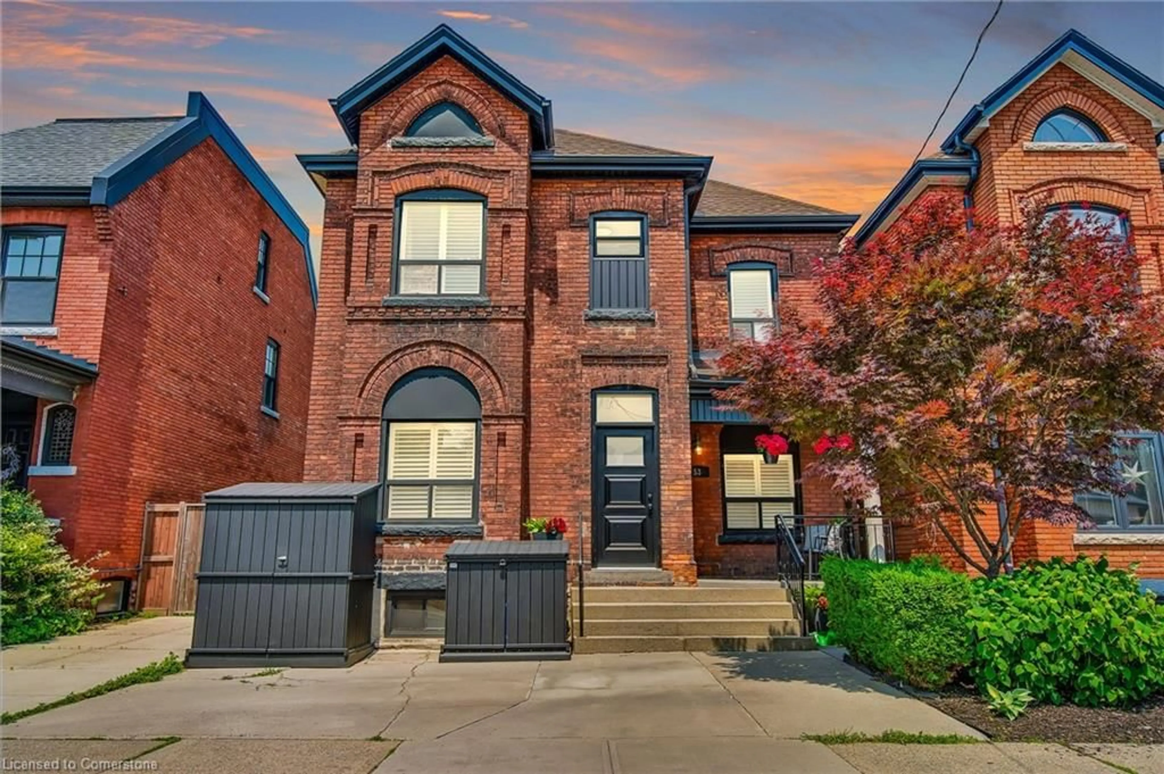 Home with brick exterior material, street for 53 Murray St, Hamilton Ontario L8L 3E8