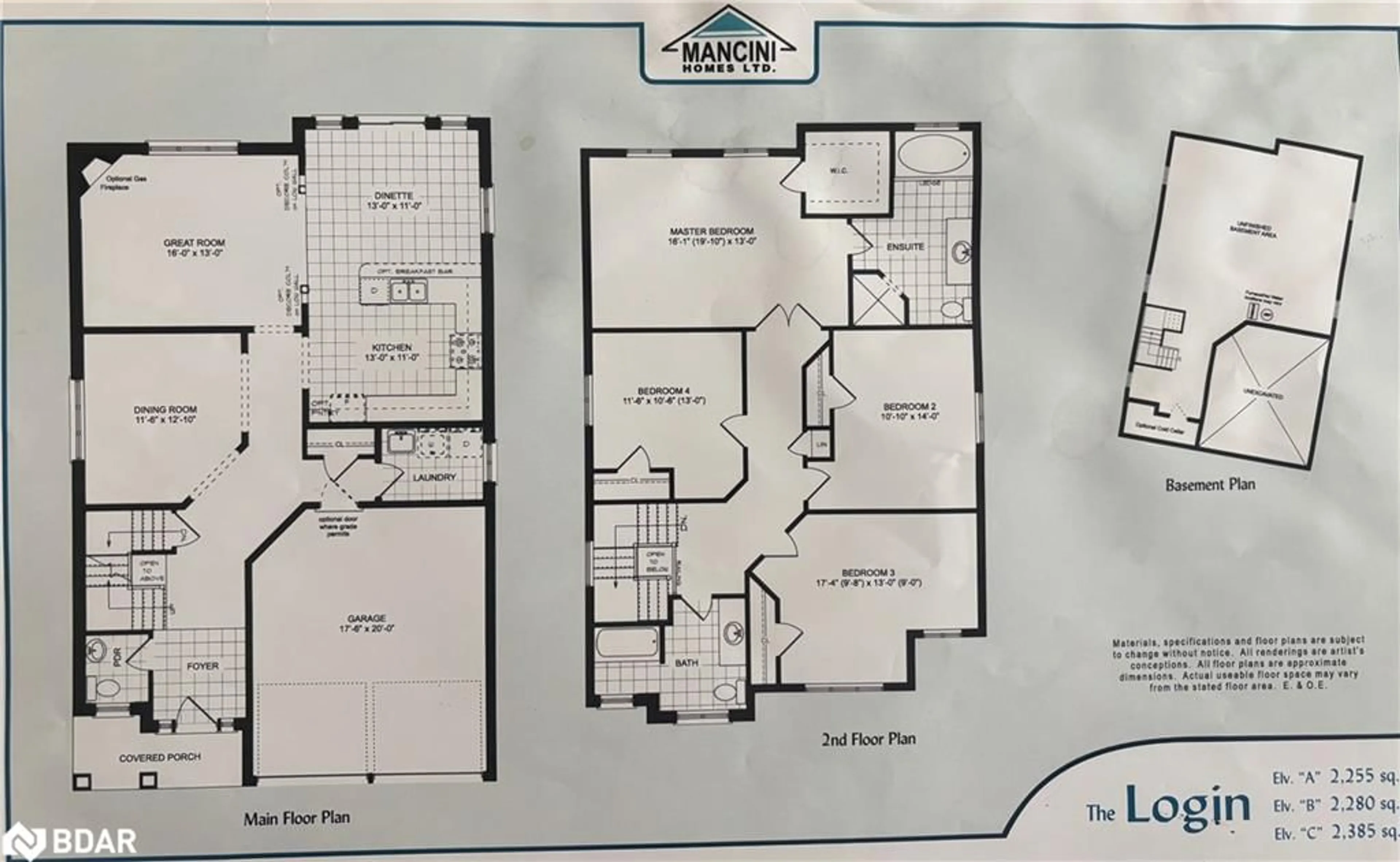 Floor plan for 3086 Emperor Drive Dr, Orillia Ontario L3V 0G4