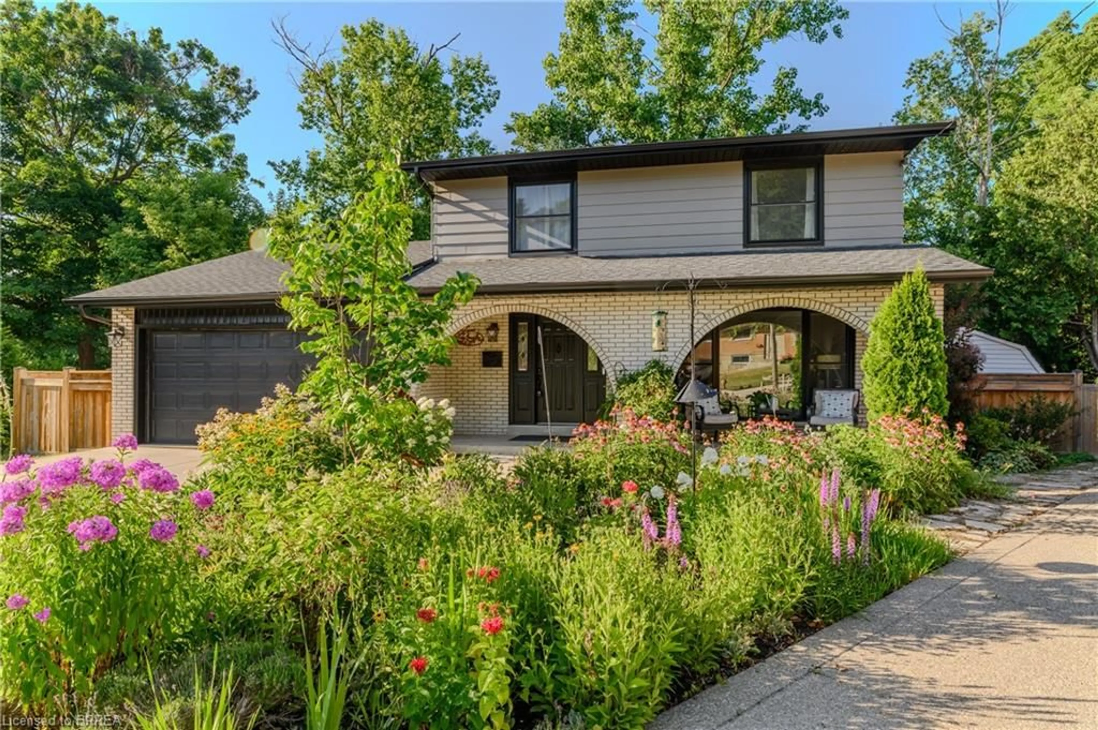 Home with brick exterior material, street for 63 Veevers Dr, Hamilton Ontario L8K 5P6
