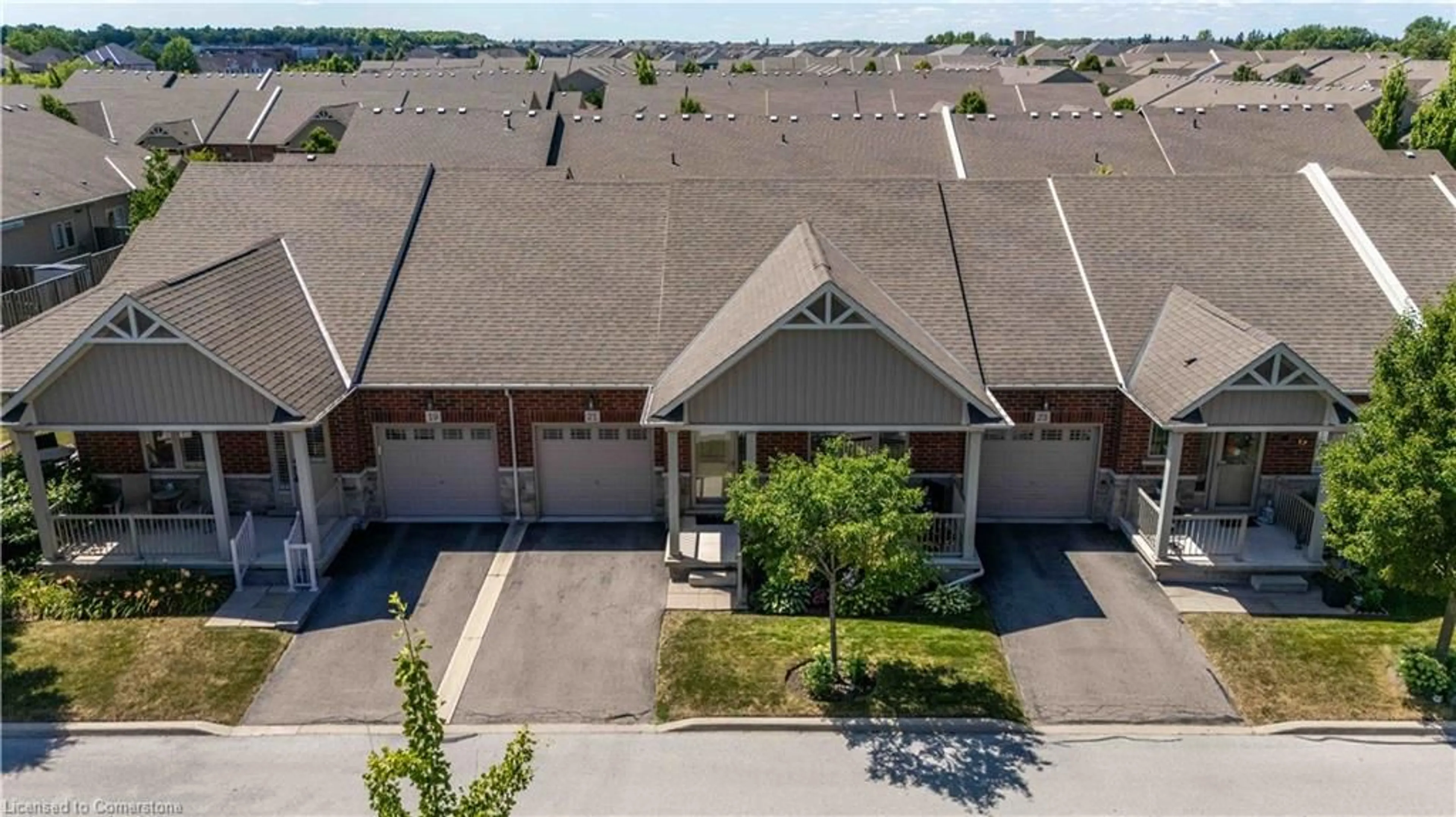 A pic from outside/outdoor area/front of a property/back of a property/a pic from drone, street for 21 Stickland Lane, Binbrook Ontario L0R 1C0