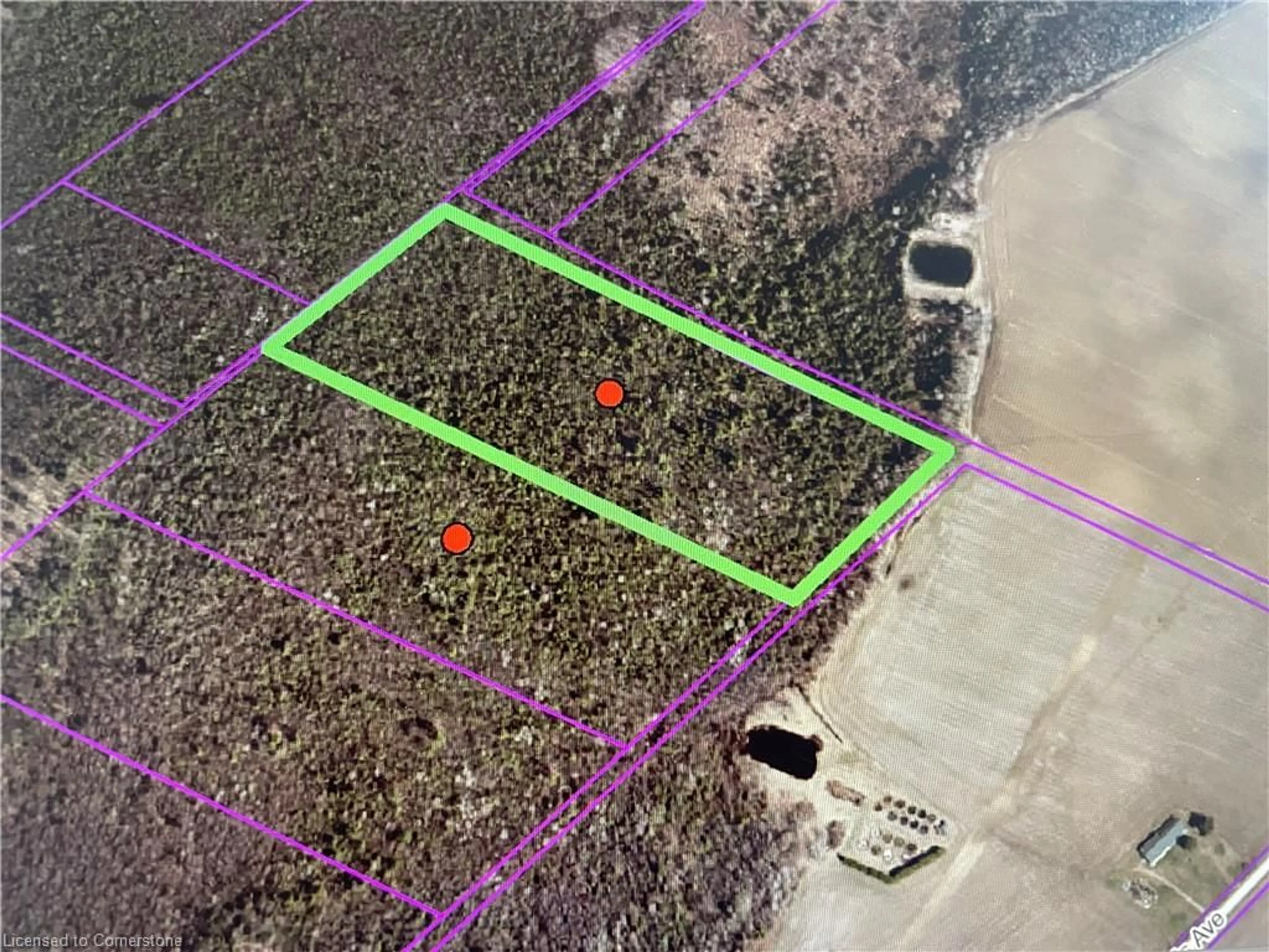 A pic from outside/outdoor area/front of a property/back of a property/a pic from drone, building for PT BLK 3 - 1 Ellis Ave, Burford Ontario N3R 0B8