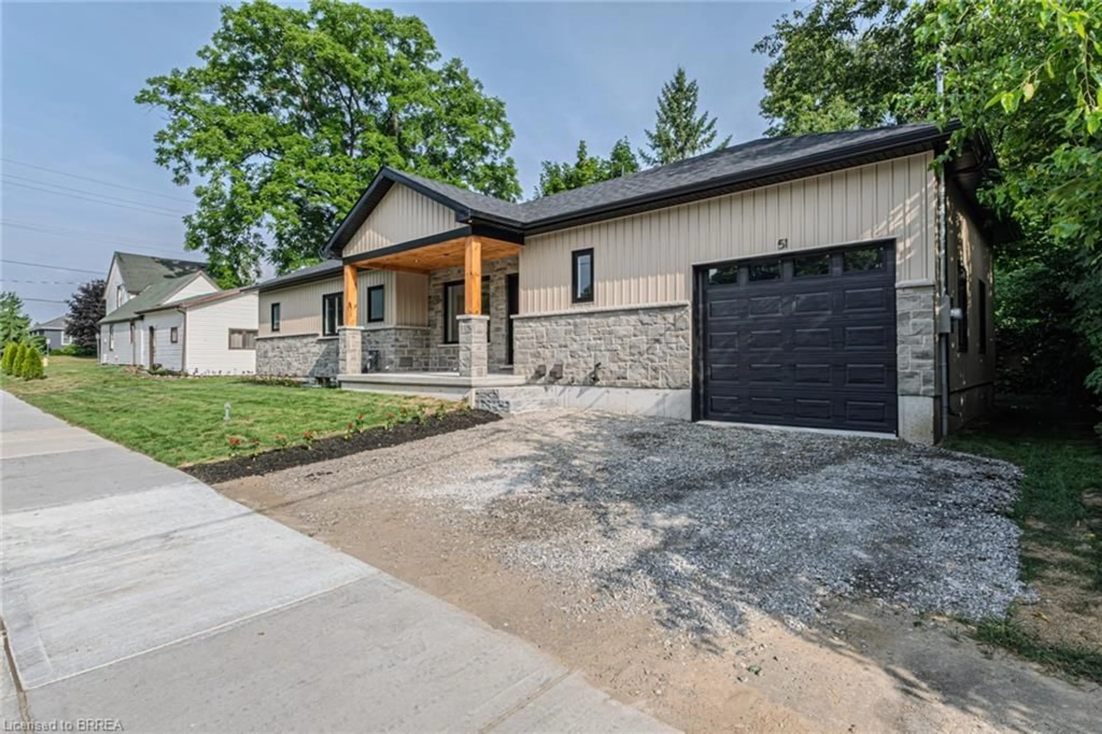 Home with brick exterior material, street for 51 Brown St, Waterford Ontario N0E 1Y0