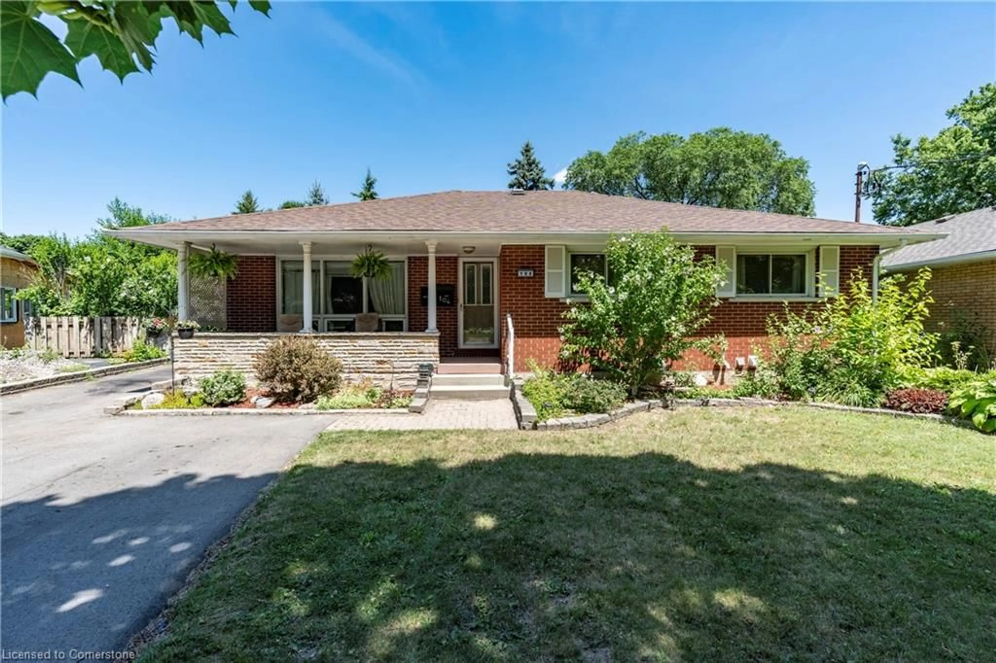 Home with brick exterior material, street for 104 Boniface Ave, Kitchener Ontario N2C 1L9
