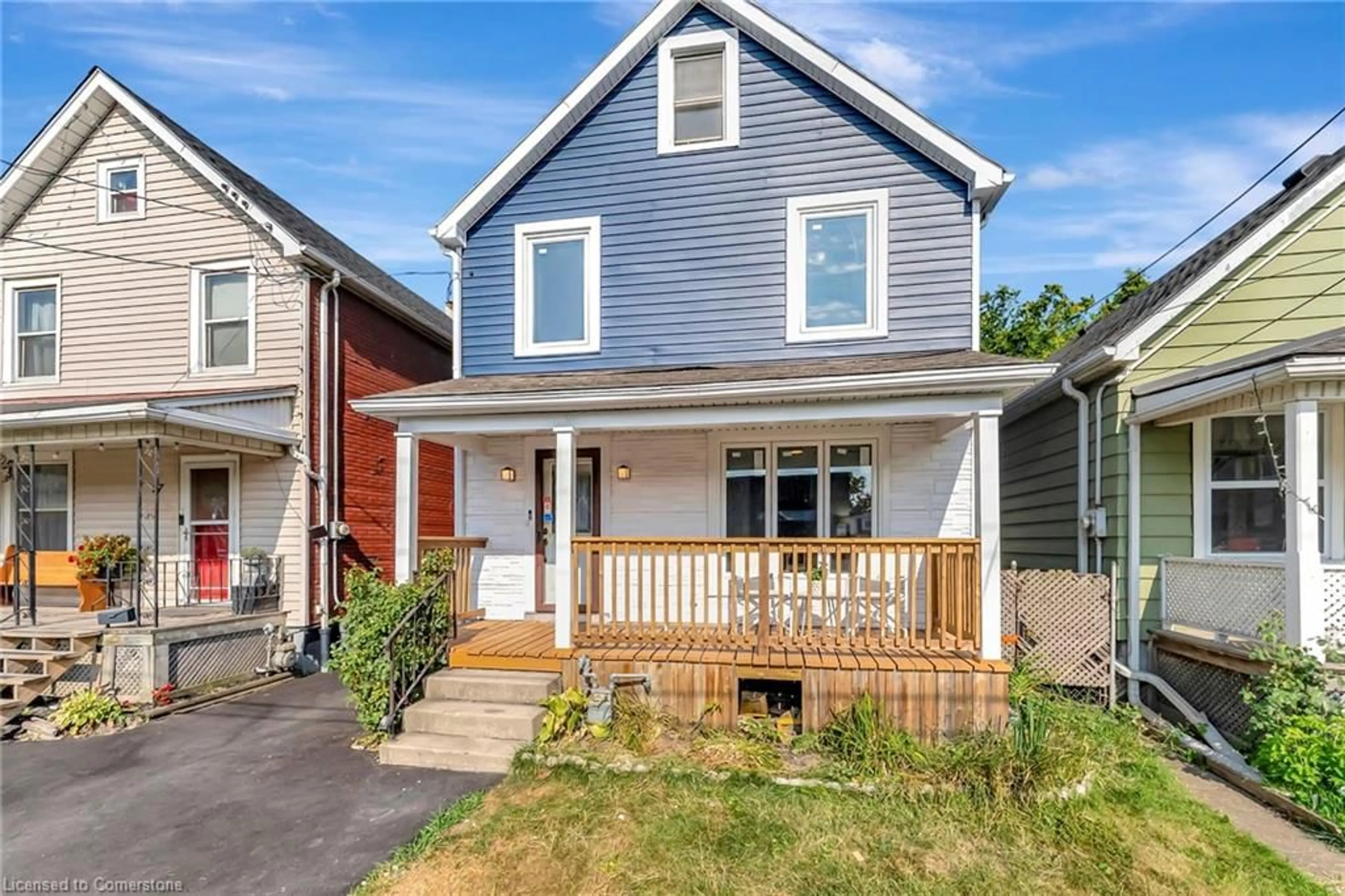 Home with vinyl exterior material, street for 29 Rowanwood St, Hamilton Ontario L8L 7H4