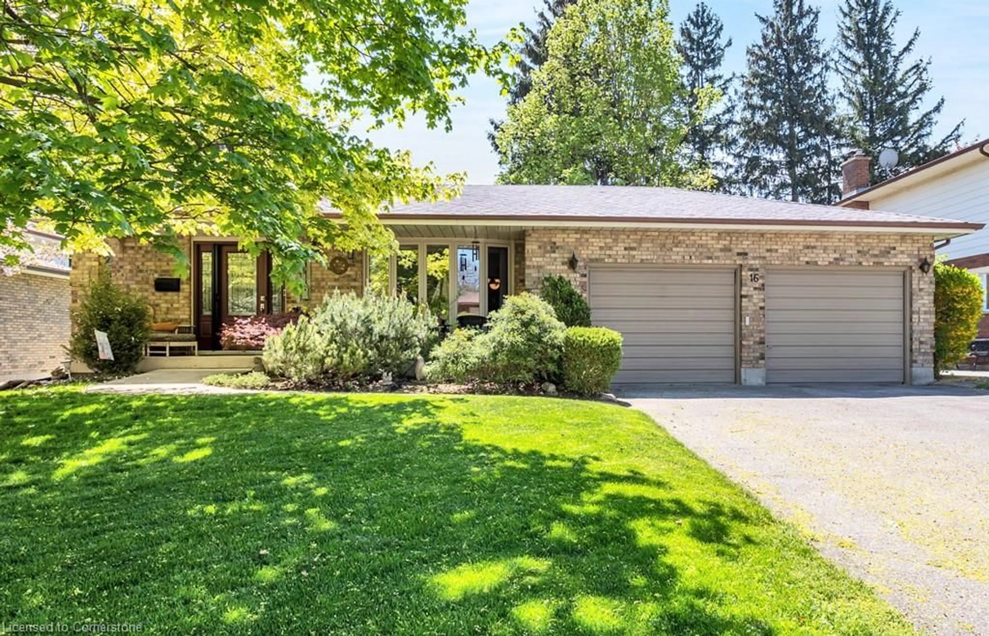 Home with brick exterior material, street for 16 Edgar Dr, Brantford Ontario N3R 6X8