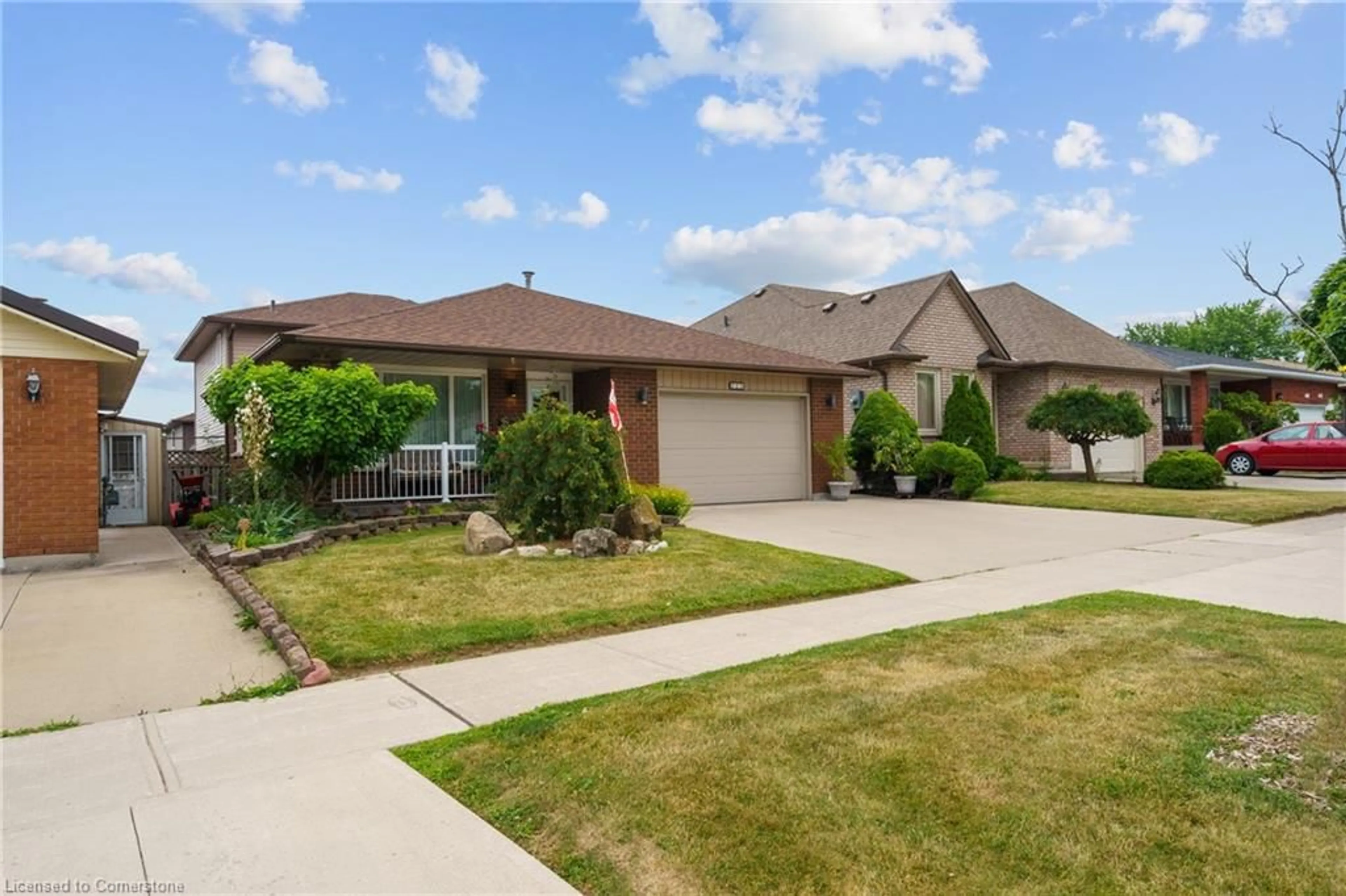 Home with brick exterior material, street for 322 Stone Church Rd, Hamilton Ontario L9B 1B2
