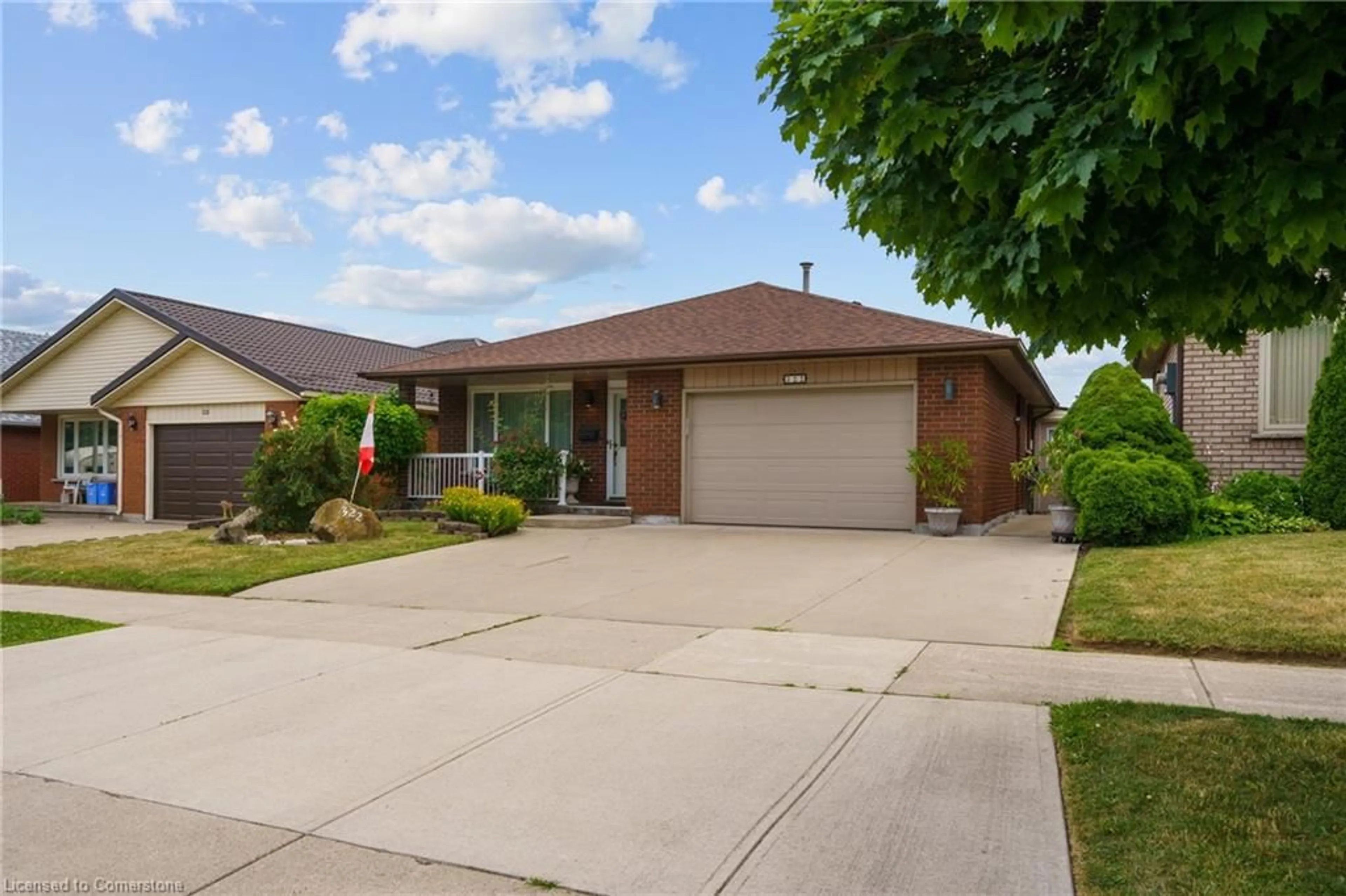 Home with brick exterior material, street for 322 Stone Church Rd, Hamilton Ontario L9B 1B2