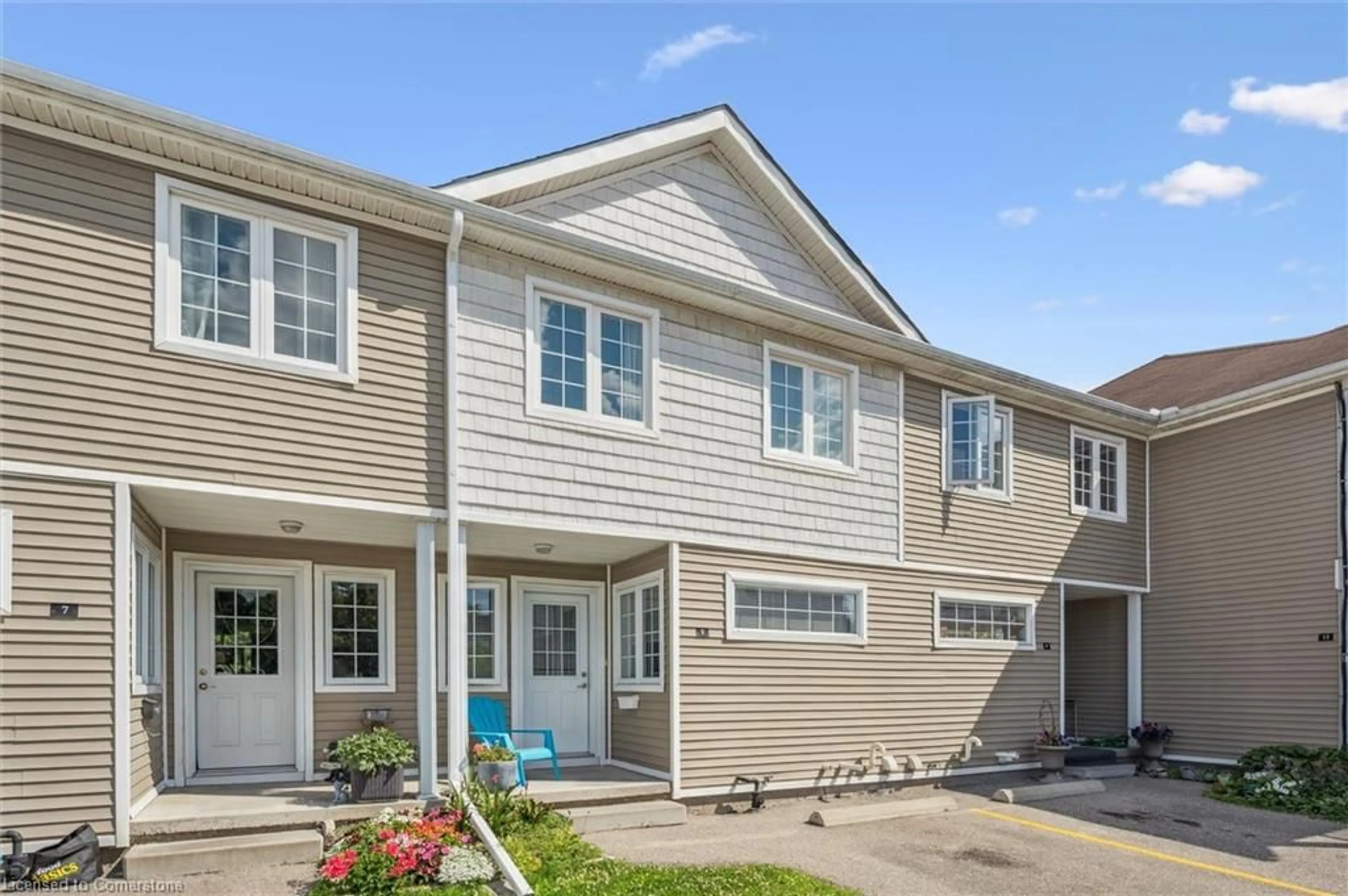 Home with vinyl exterior material, street for 23 Howe Dr #8, Kitchener Ontario N2E 1J3