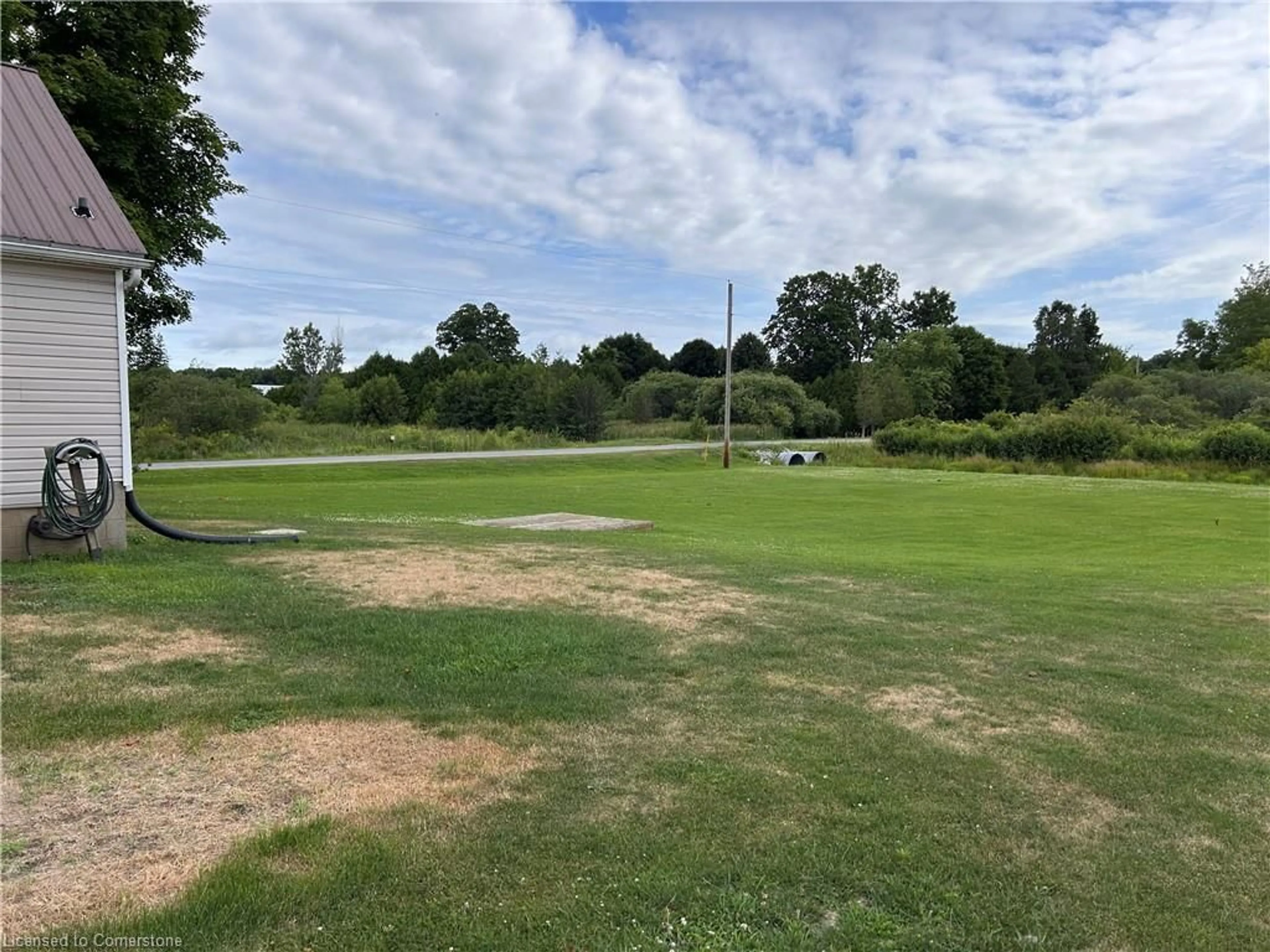 A pic from outside/outdoor area/front of a property/back of a property/a pic from drone, water/lake/river/ocean view for 750 Charlotteville Road 8 Rd, Simcoe Ontario N3Y 4K5