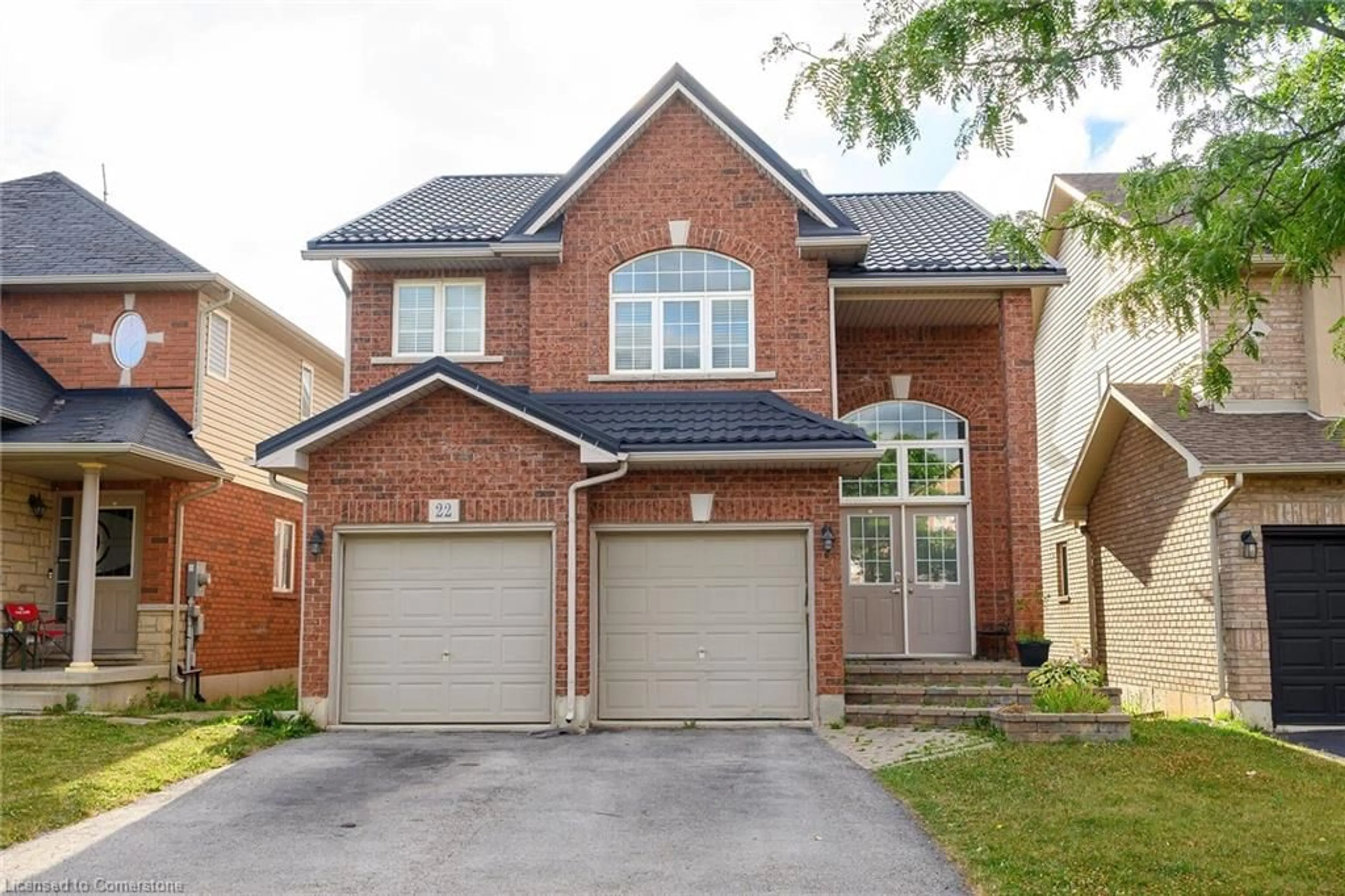 Home with brick exterior material, street for 22 Bates Ave, Hamilton Ontario L0R 1P0