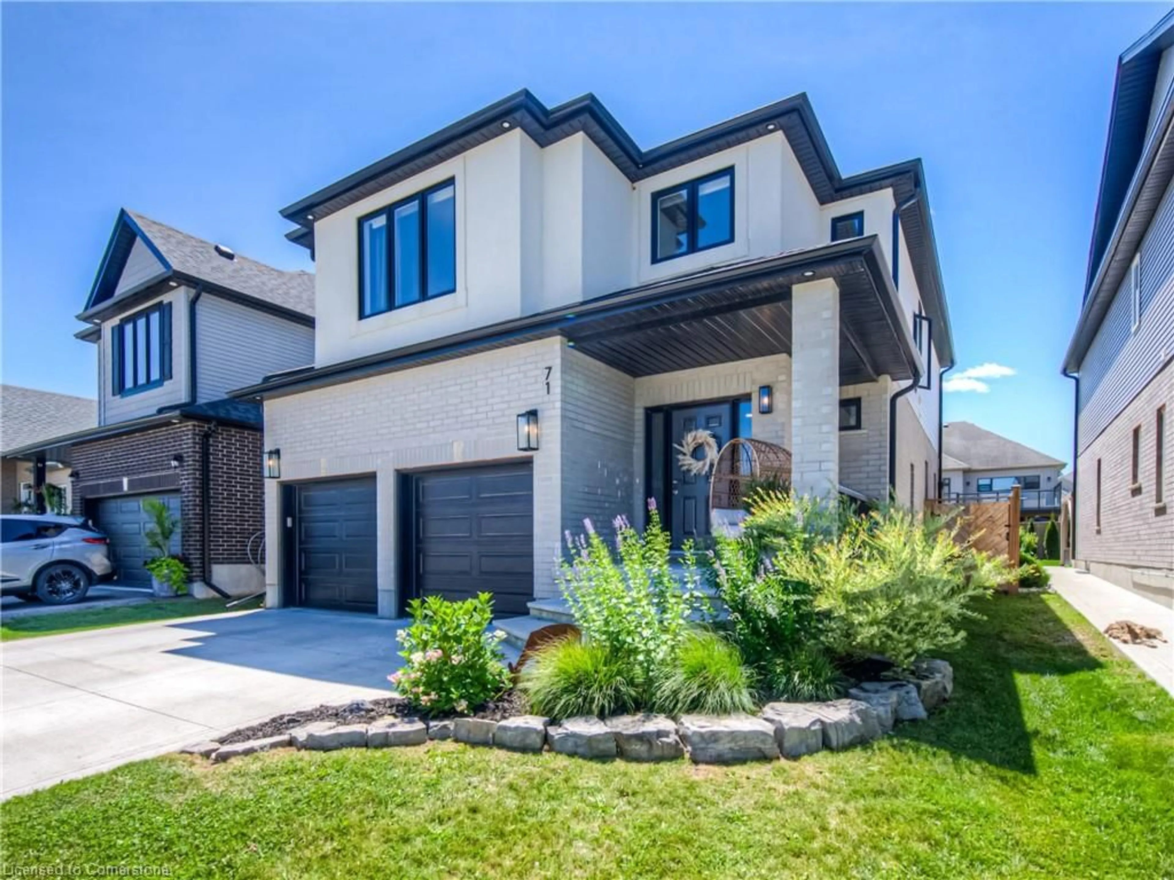 Home with brick exterior material, street for 71 Galena St, Wellesley Ontario N0B 2T0