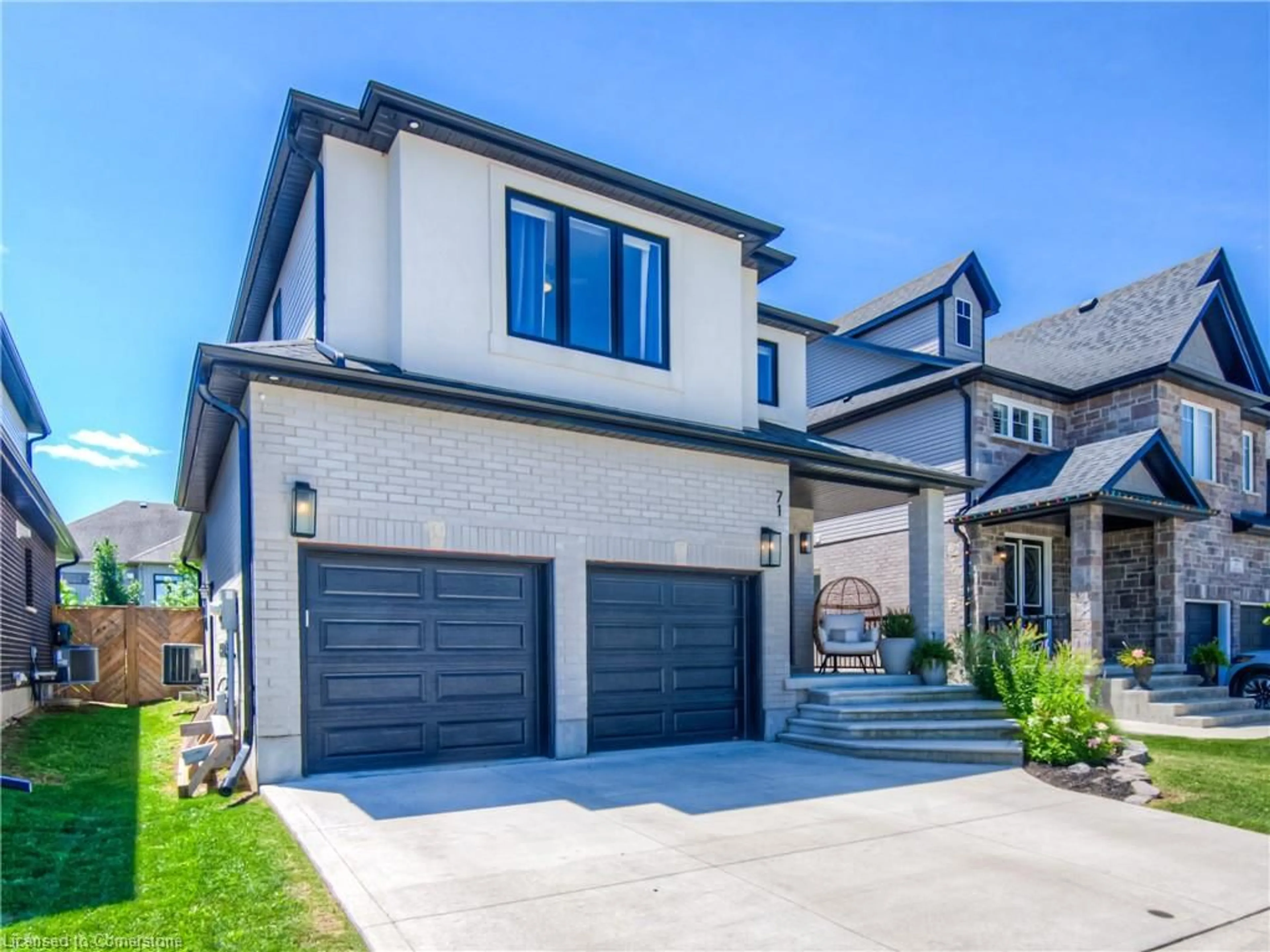 Home with brick exterior material, street for 71 Galena St, Wellesley Ontario N0B 2T0