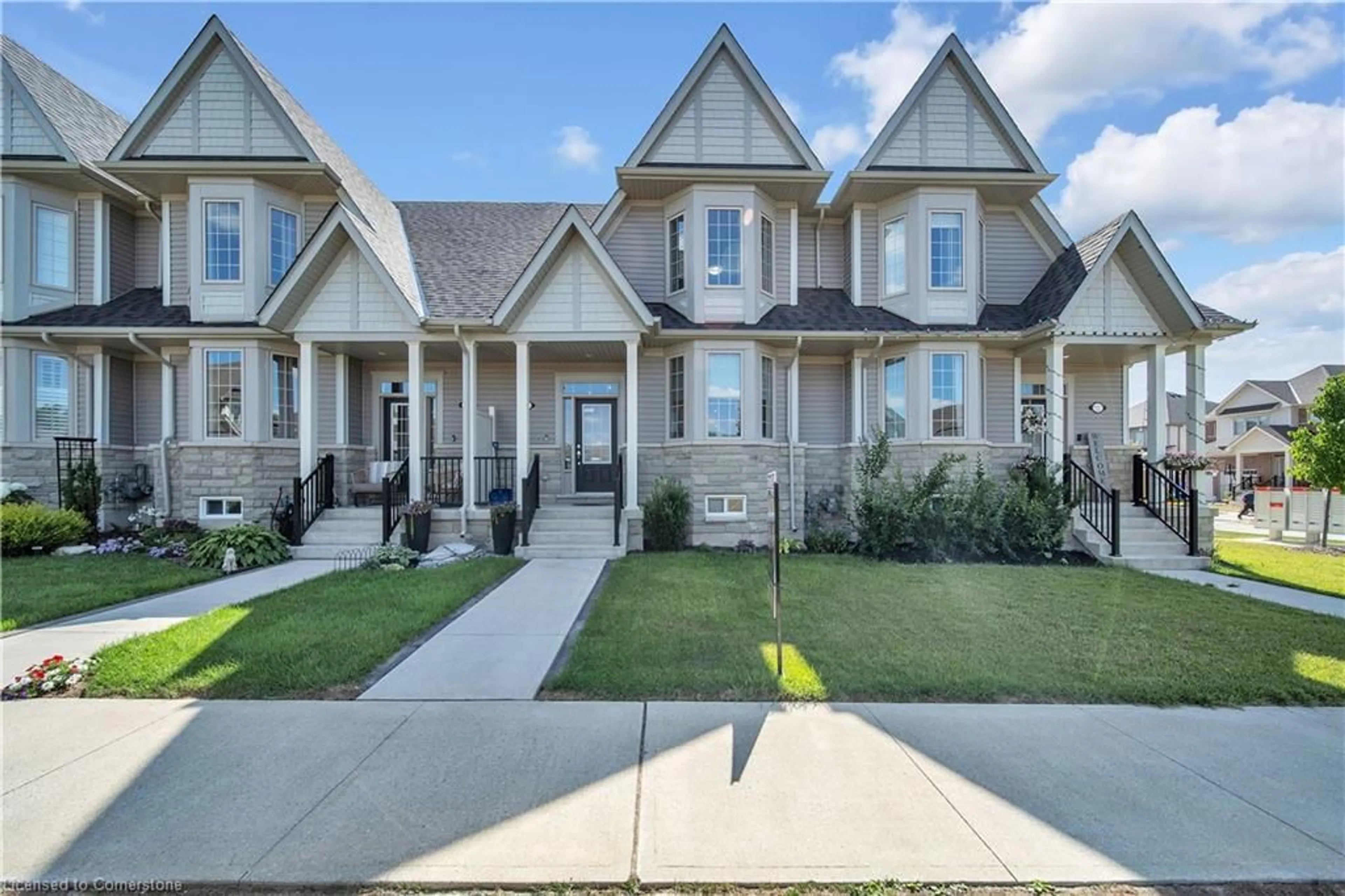 Home with brick exterior material, street for 25 Elliot Ave #2, Fergus Ontario N1M 0H6