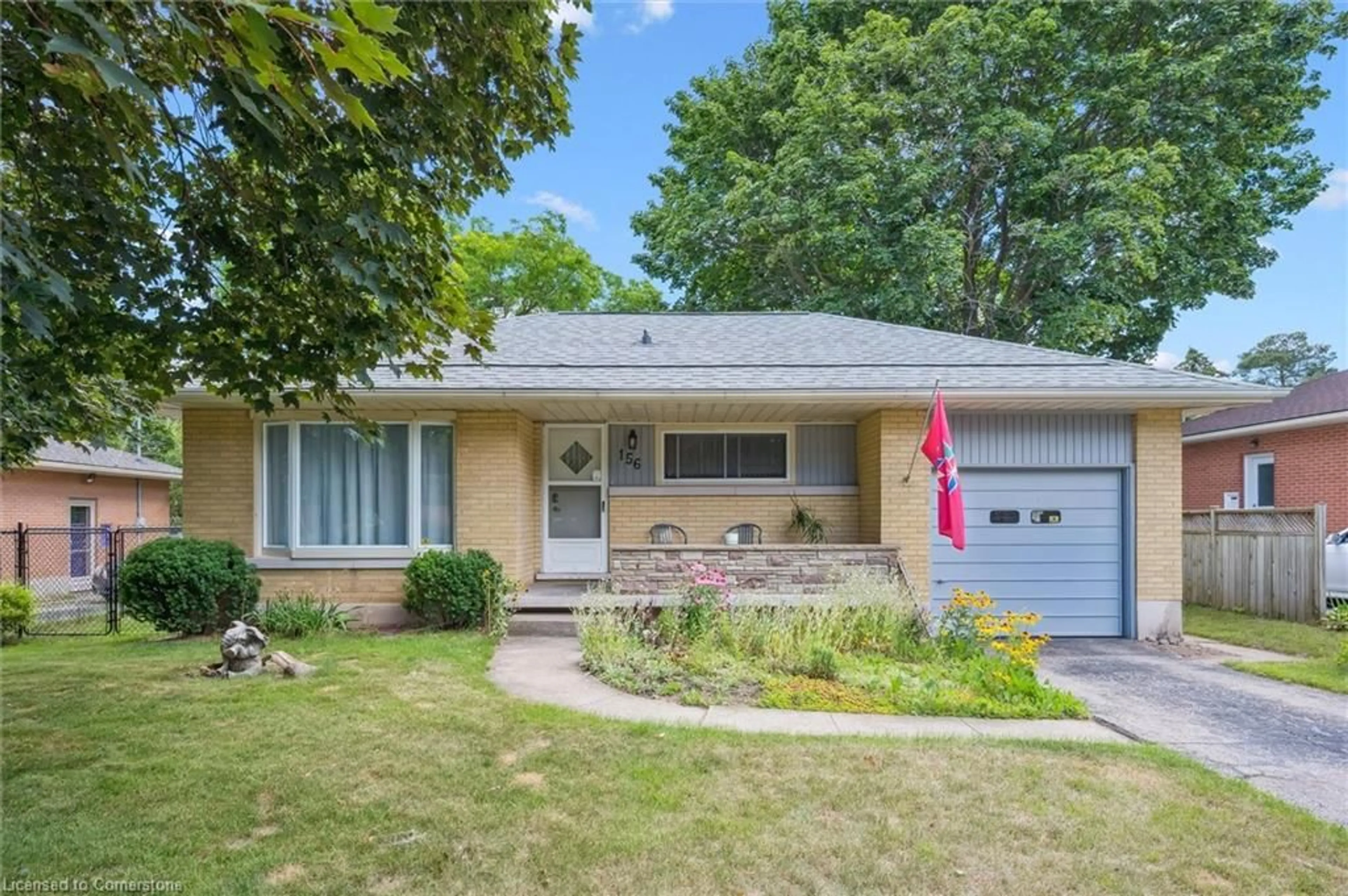 Home with vinyl exterior material, street for 156 Alvin St, Waterloo Ontario N2J 3J8