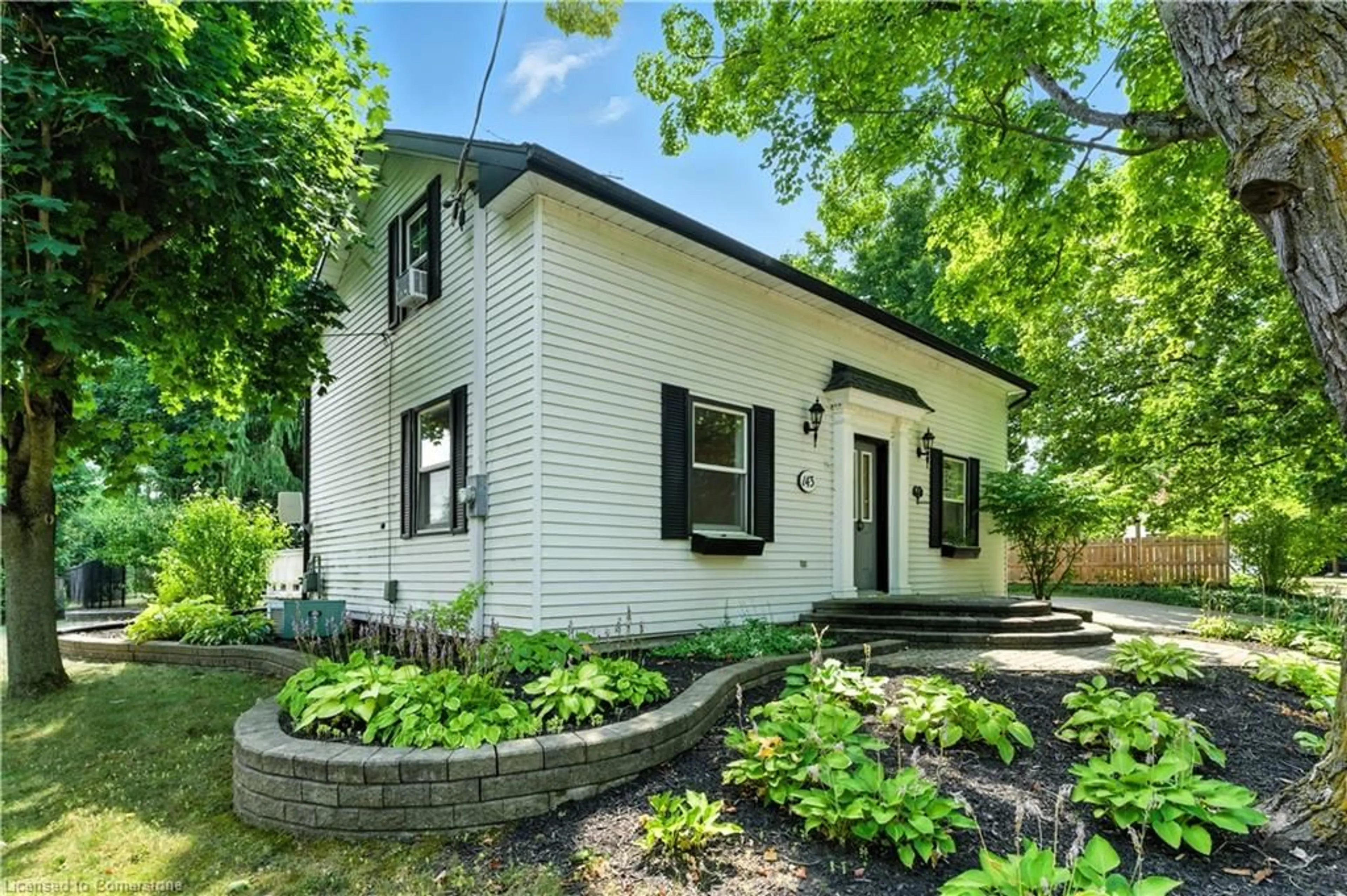 Home with brick exterior material, street for 143 Piper St, Ayr Ontario N0B 1E0