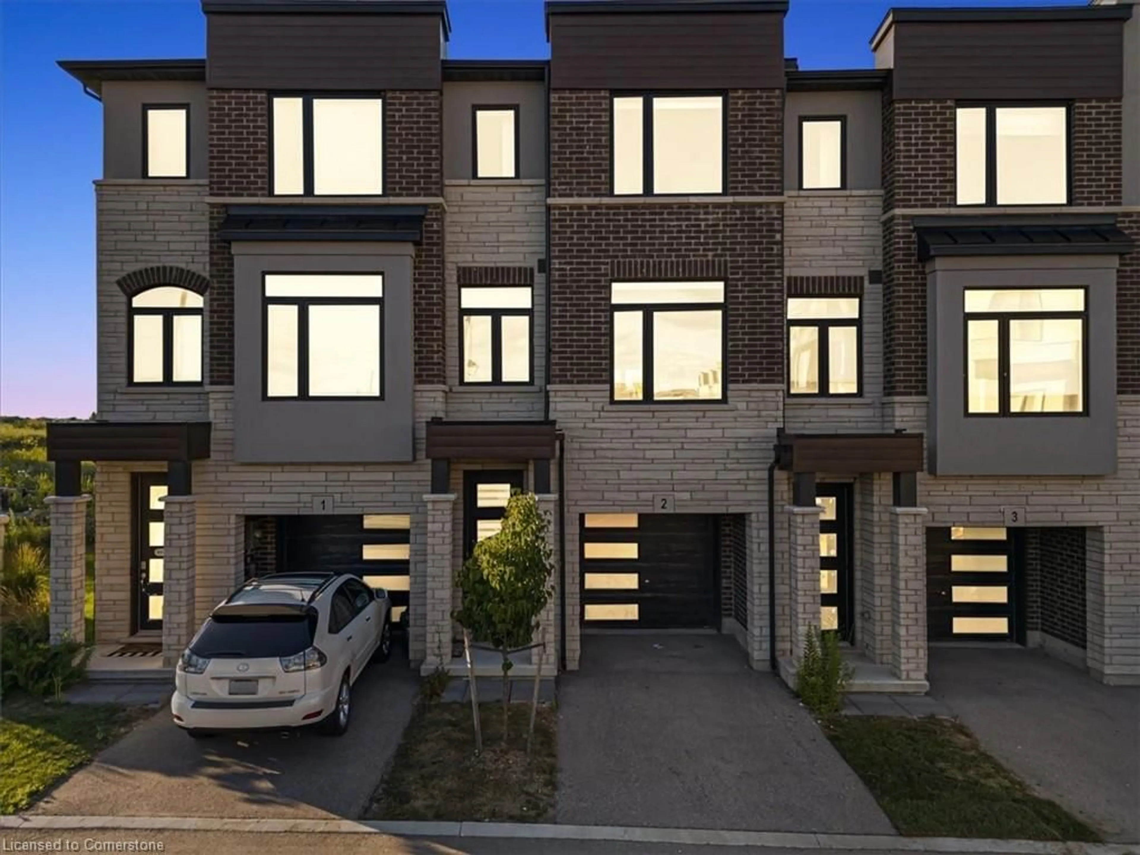 Home with brick exterior material, street for 314 Equestrian Way #2, Cambridge Ontario N3E 0E4