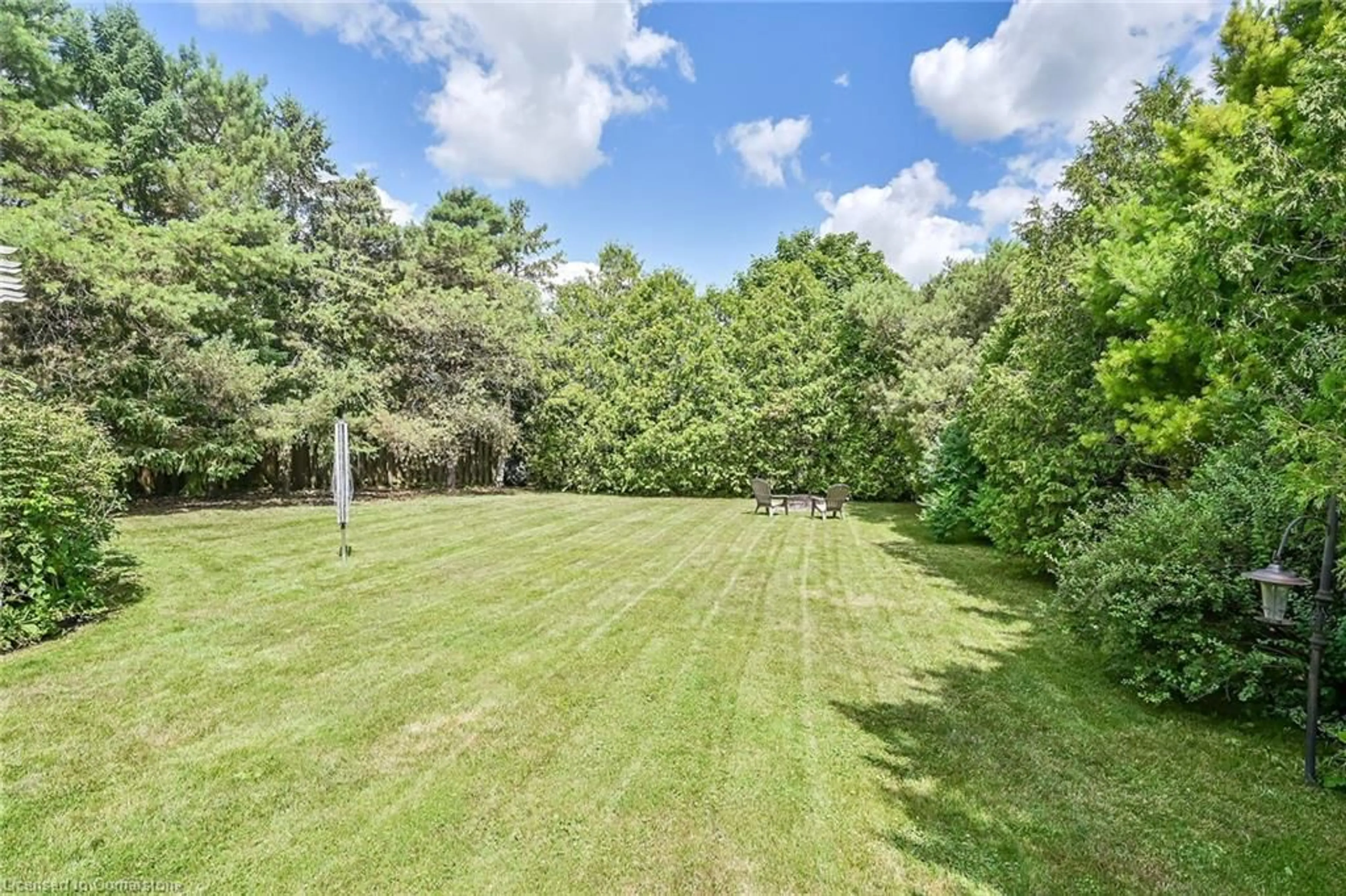 A pic from outside/outdoor area/front of a property/back of a property/a pic from drone, forest/trees view for 33 Marley Cres, Jarvis Ontario N0A 1J0