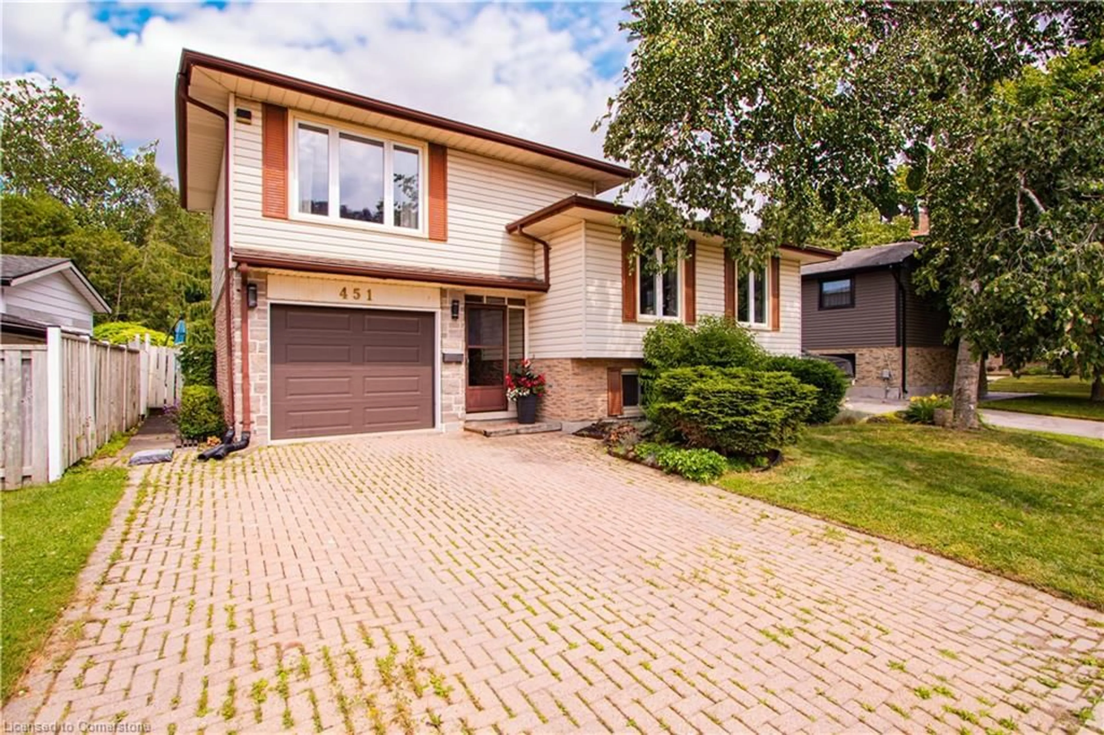 Home with brick exterior material, street for 451 Lampman Pl, Woodstock Ontario N4S 8L7