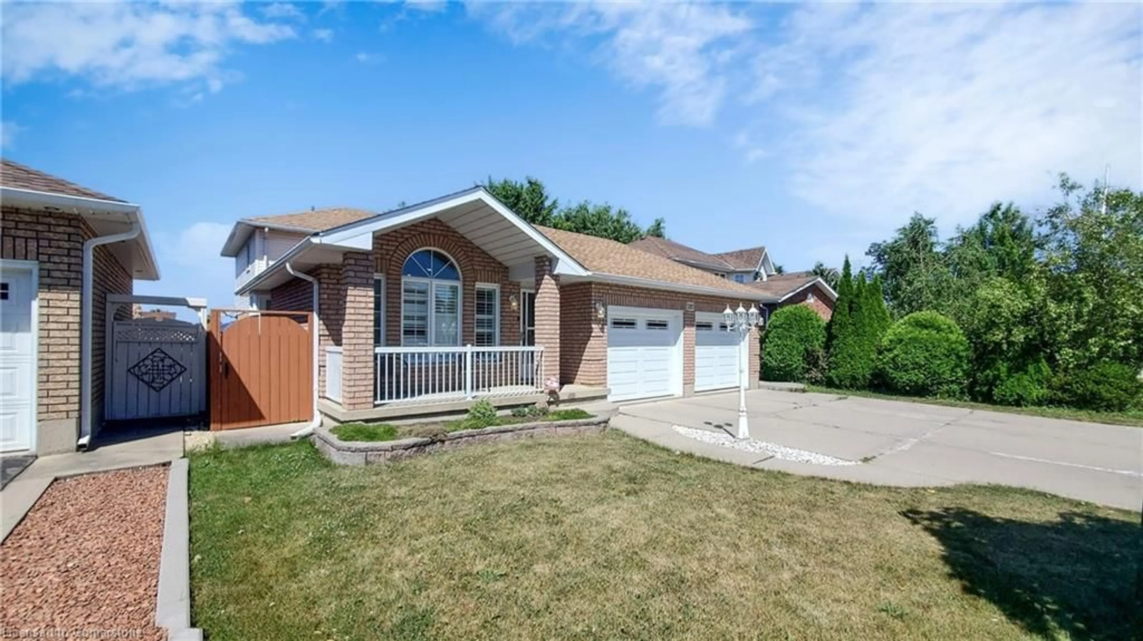 Home with vinyl exterior material, street for 183 Alderlea Ave, Hamilton Ontario L0R 1W0