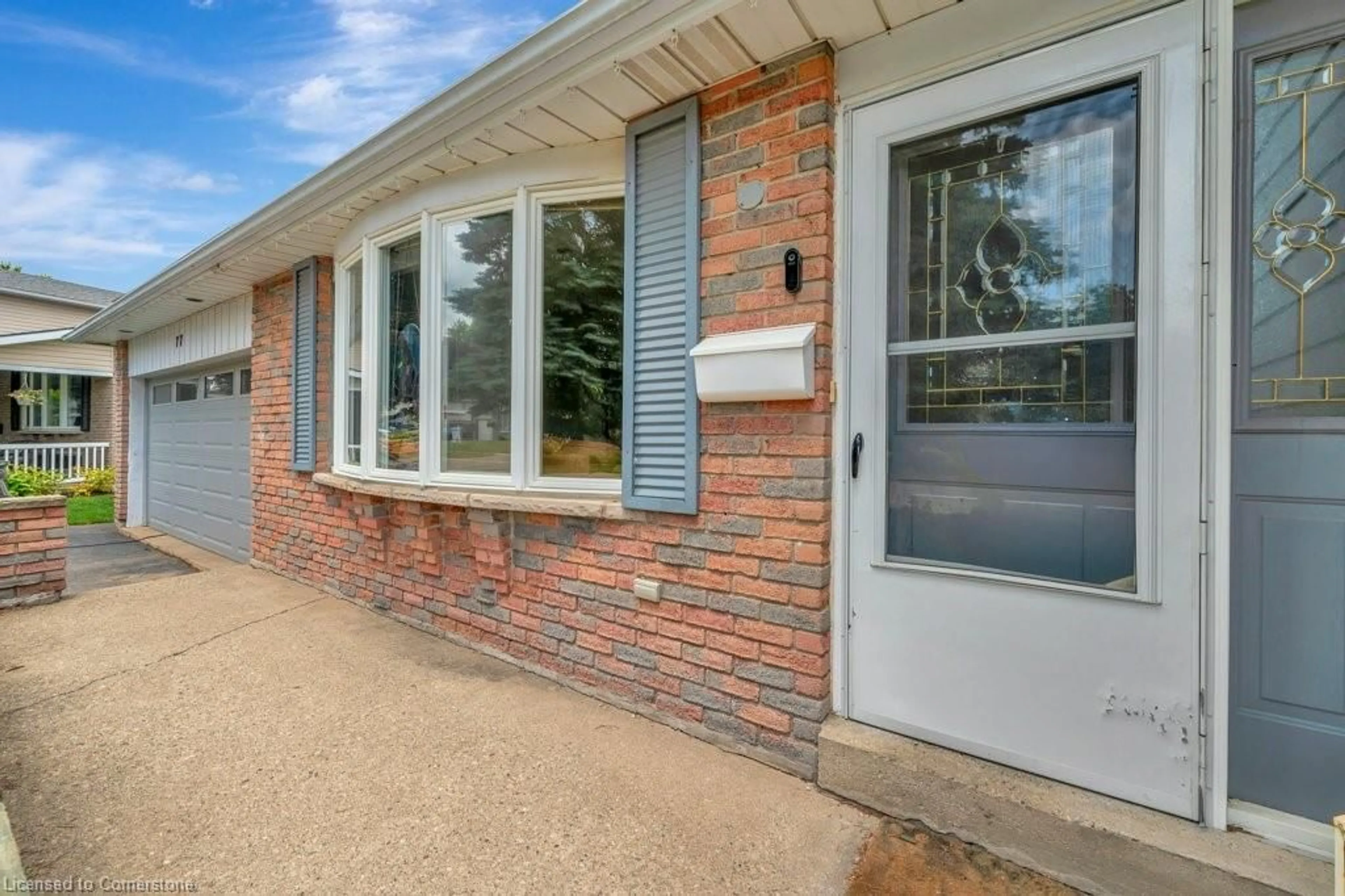 Home with brick exterior material, street for 77 Magnolia Dr, Paris Ontario N3L 3N2