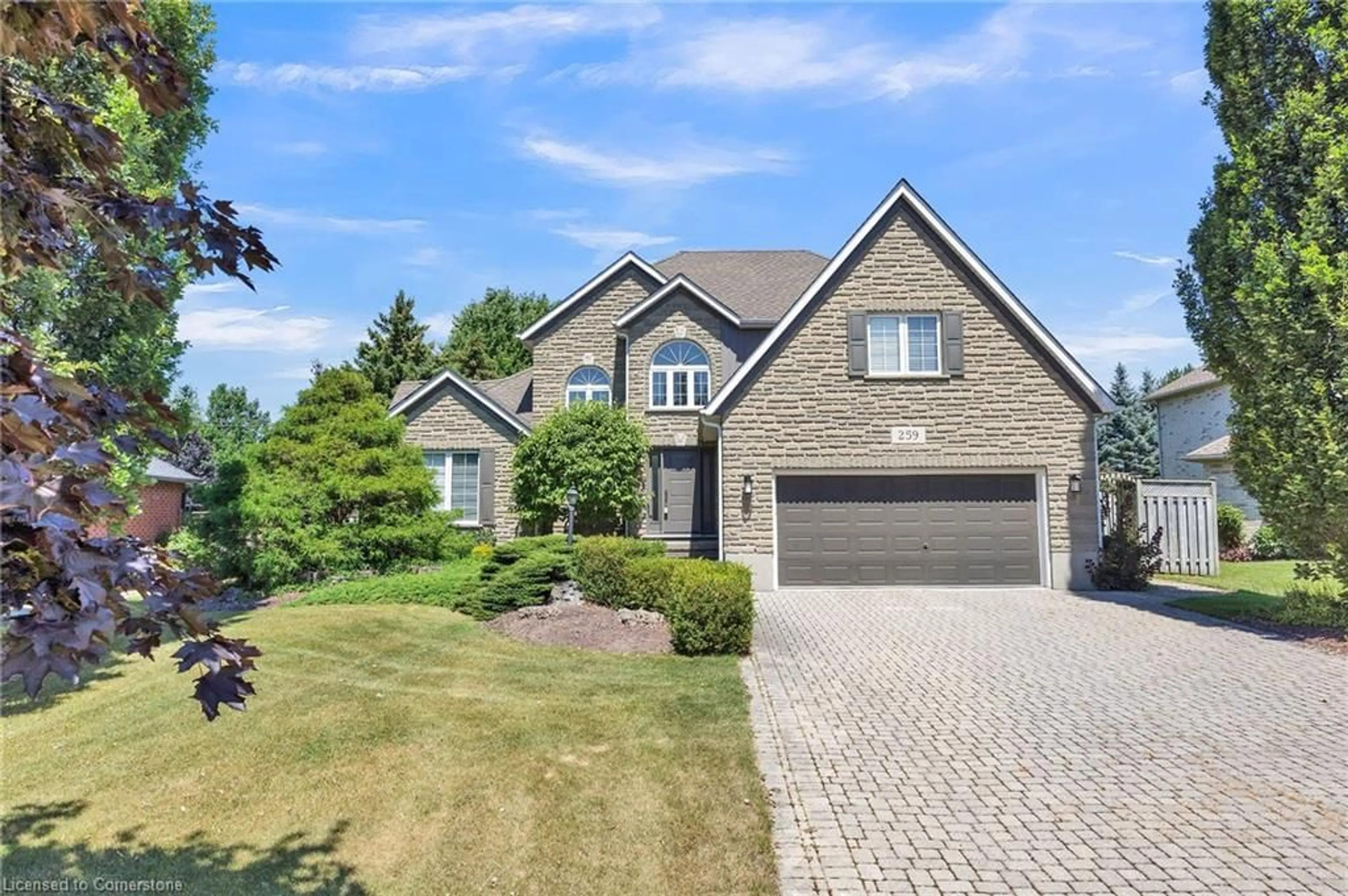 Home with brick exterior material, street for 259 Woodridge Dr, Wilmot Township Ontario N0B 2H0