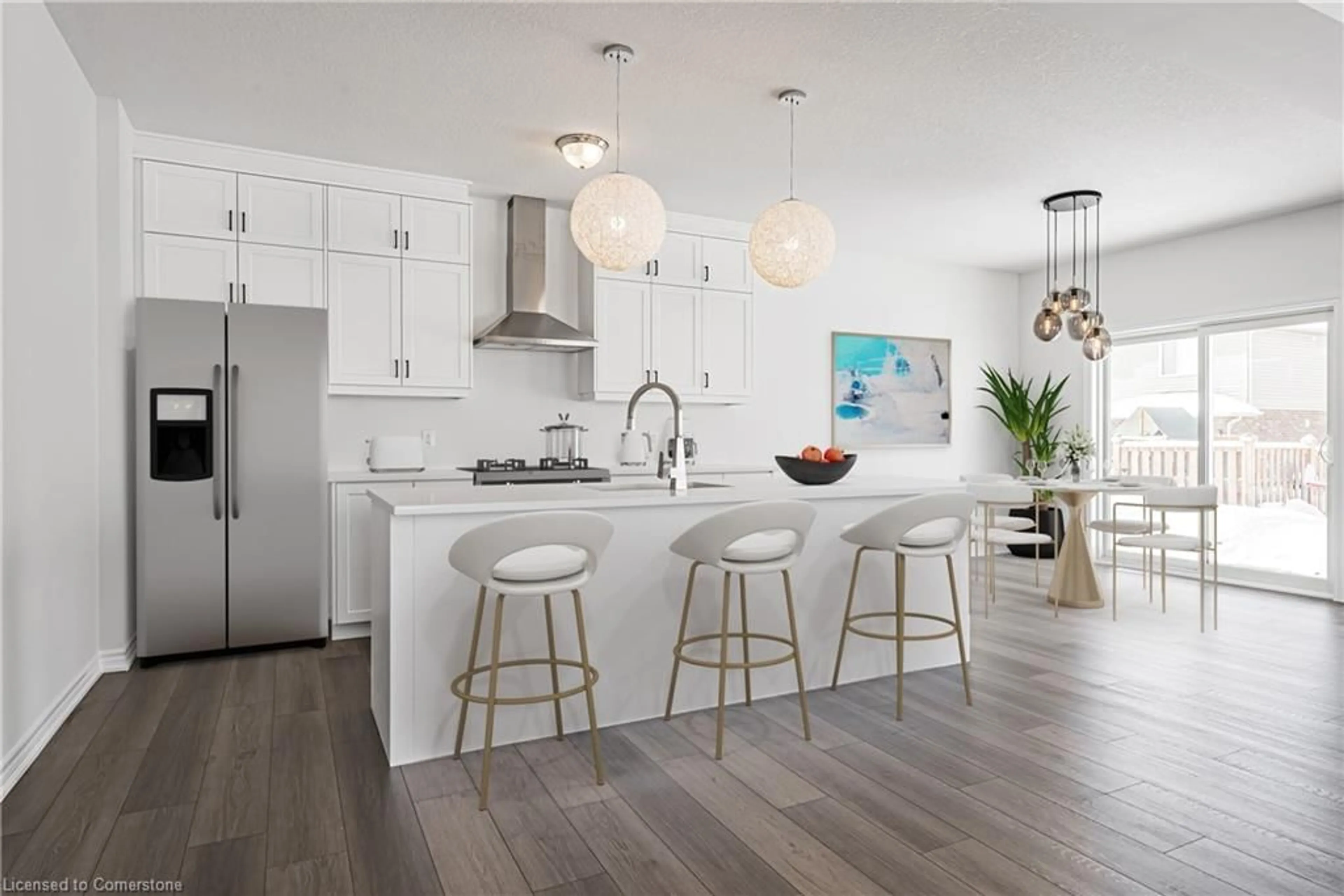 Open concept kitchen, unknown for 130 Maple St, Drayton Ontario N0G 1P0