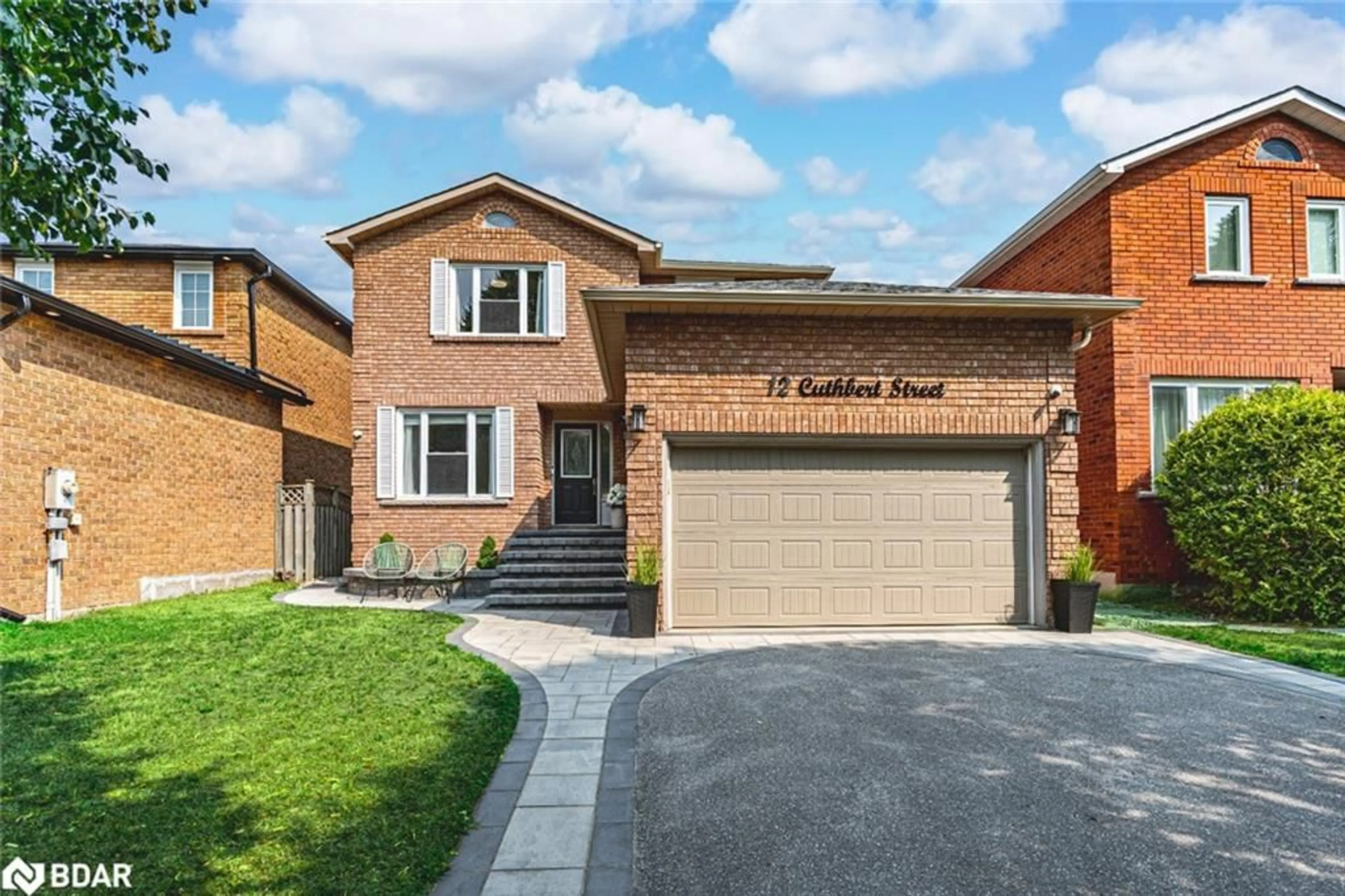 Home with brick exterior material, street for 12 Cuthbert St, Barrie Ontario L4N 6X7