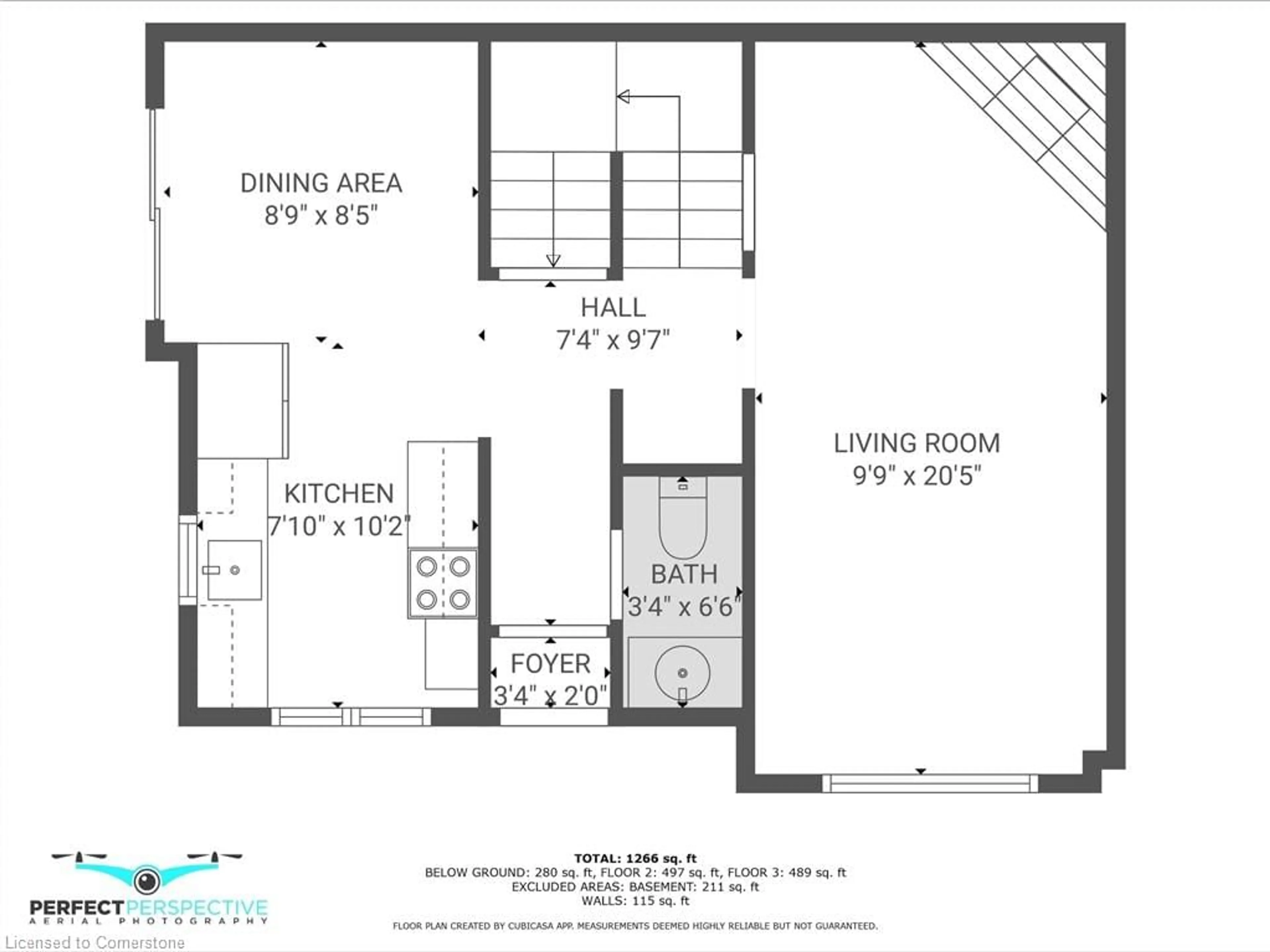 Floor plan for 14 New Lakeshore Rd #28, Port Dover Ontario N0A 1N8