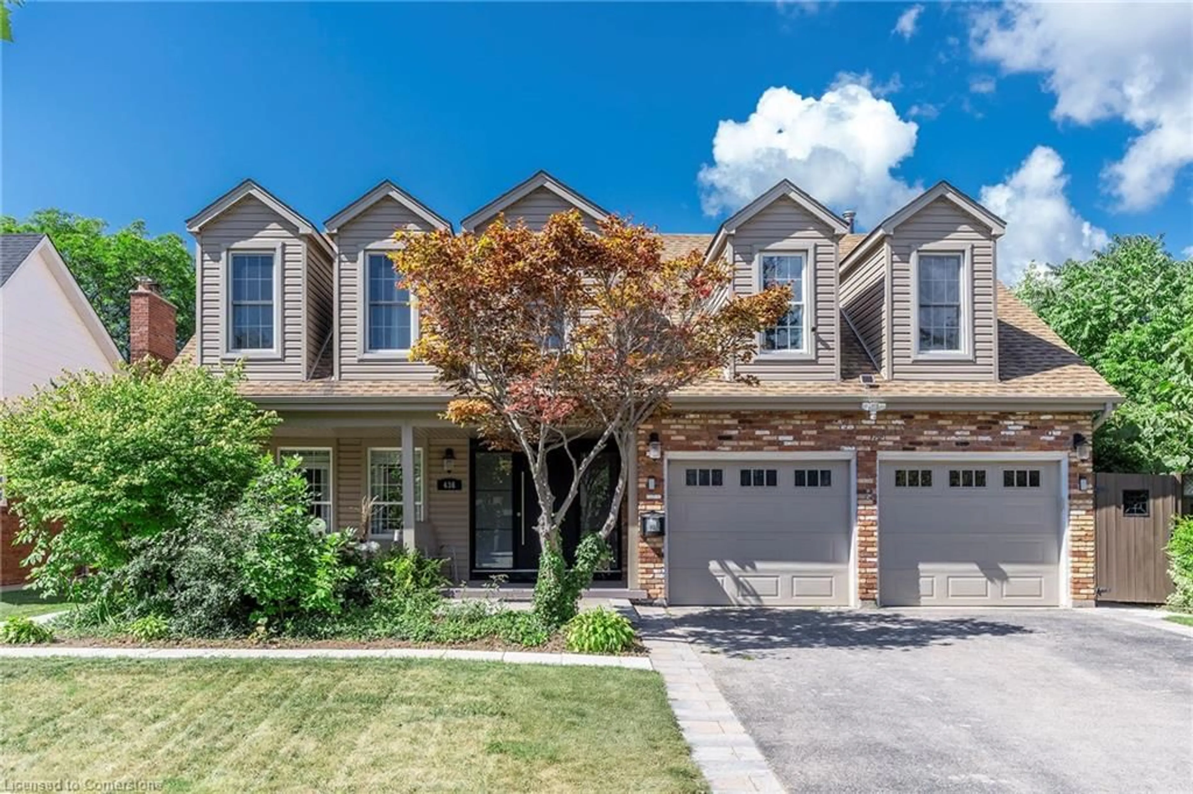 Home with brick exterior material, street for 436 Goodram Dr, Burlington Ontario L7L 2K1