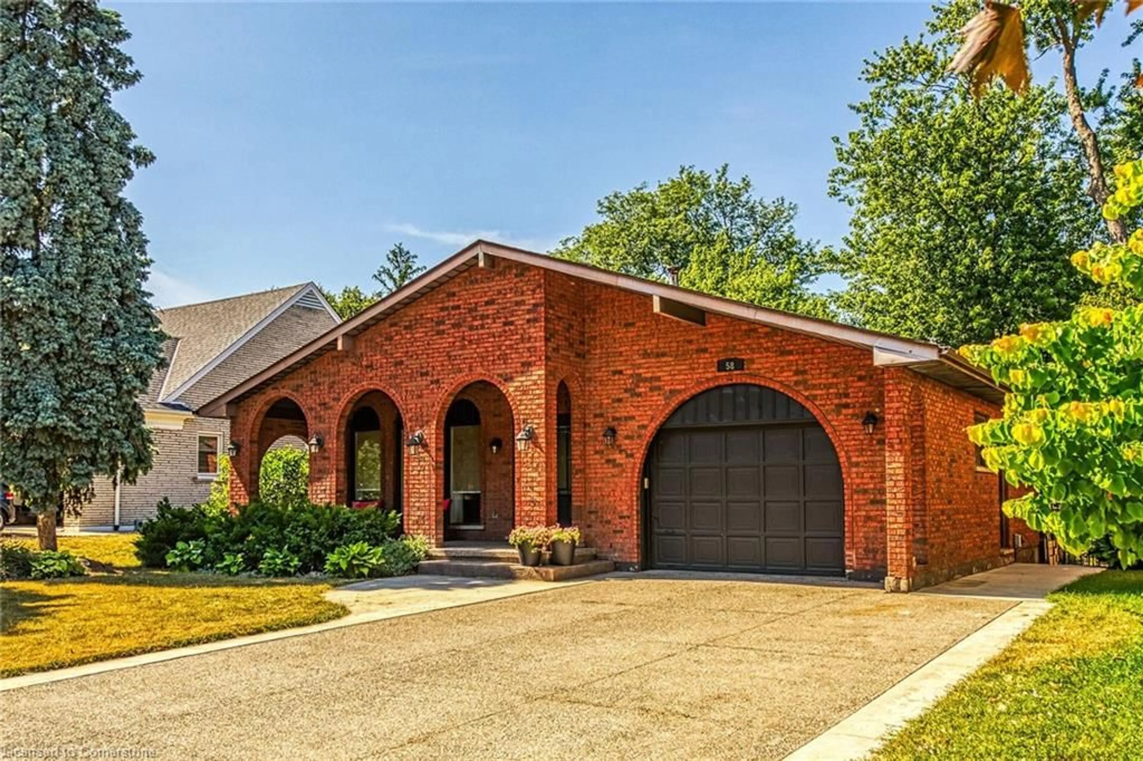 Home with brick exterior material, street for 58 San Francisco Ave, Hamilton Ontario L9C 5N9