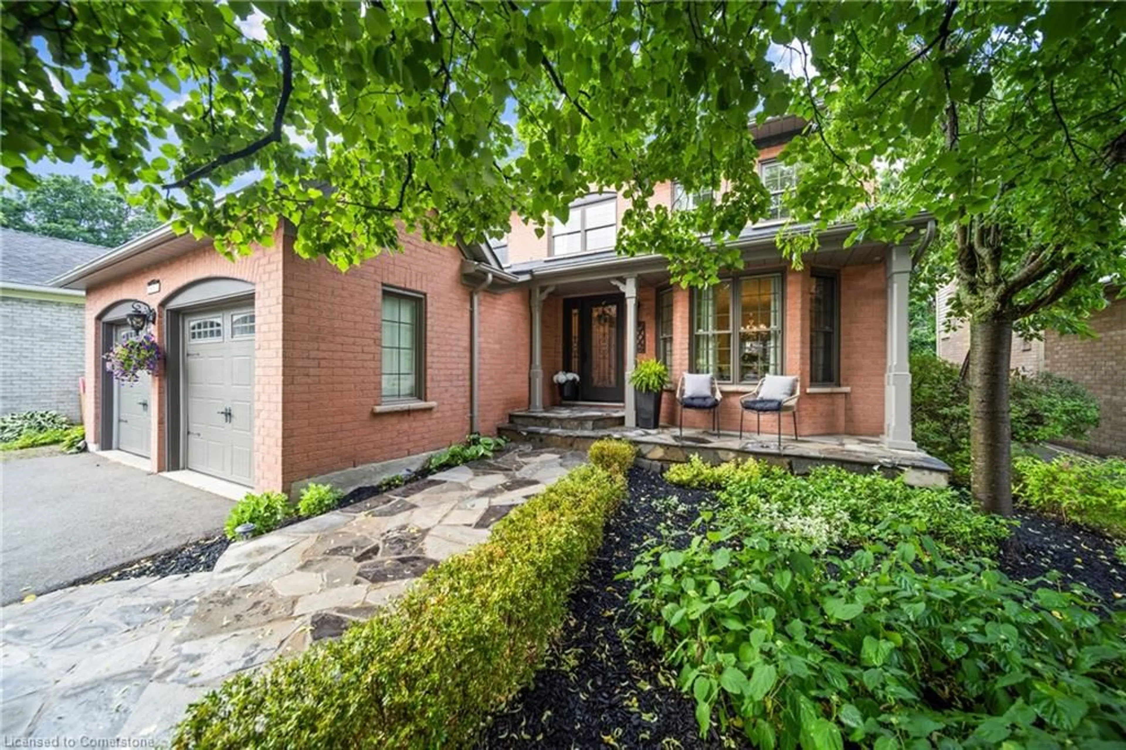 Home with brick exterior material, street for 2067 Annette Crt, Burlington Ontario L7M 3W1