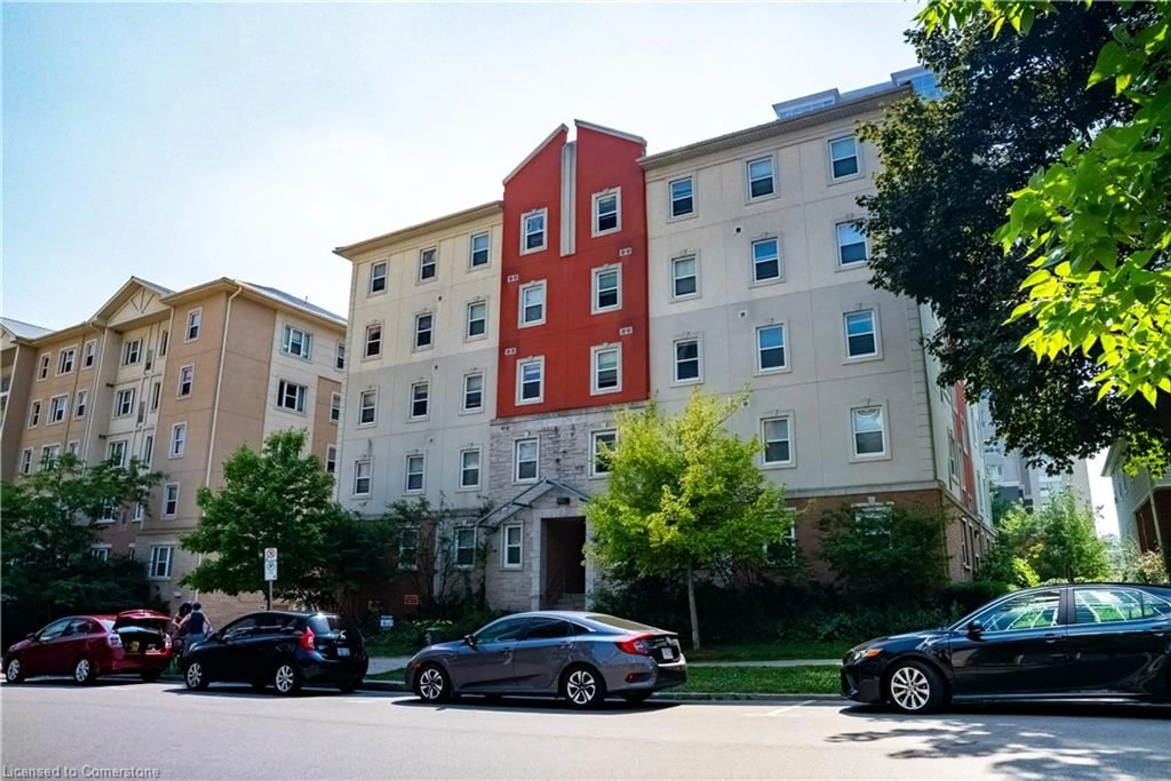 A pic from outside/outdoor area/front of a property/back of a property/a pic from drone, building for 253 Lester St #8, Waterloo Ontario N2L 3W6