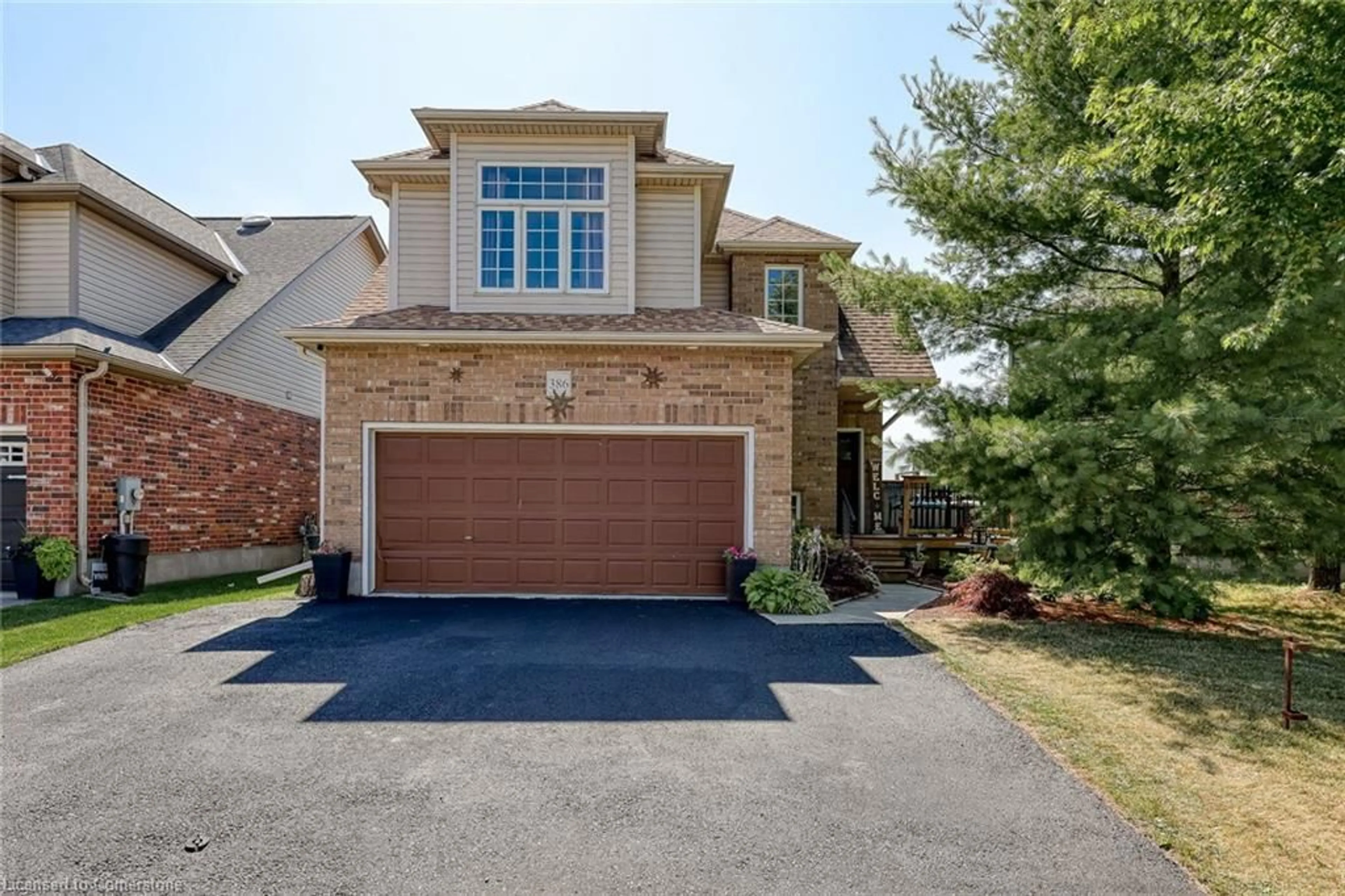 Home with brick exterior material, street for 386 Champlain Ave, Woodstock Ontario N4V 0B3