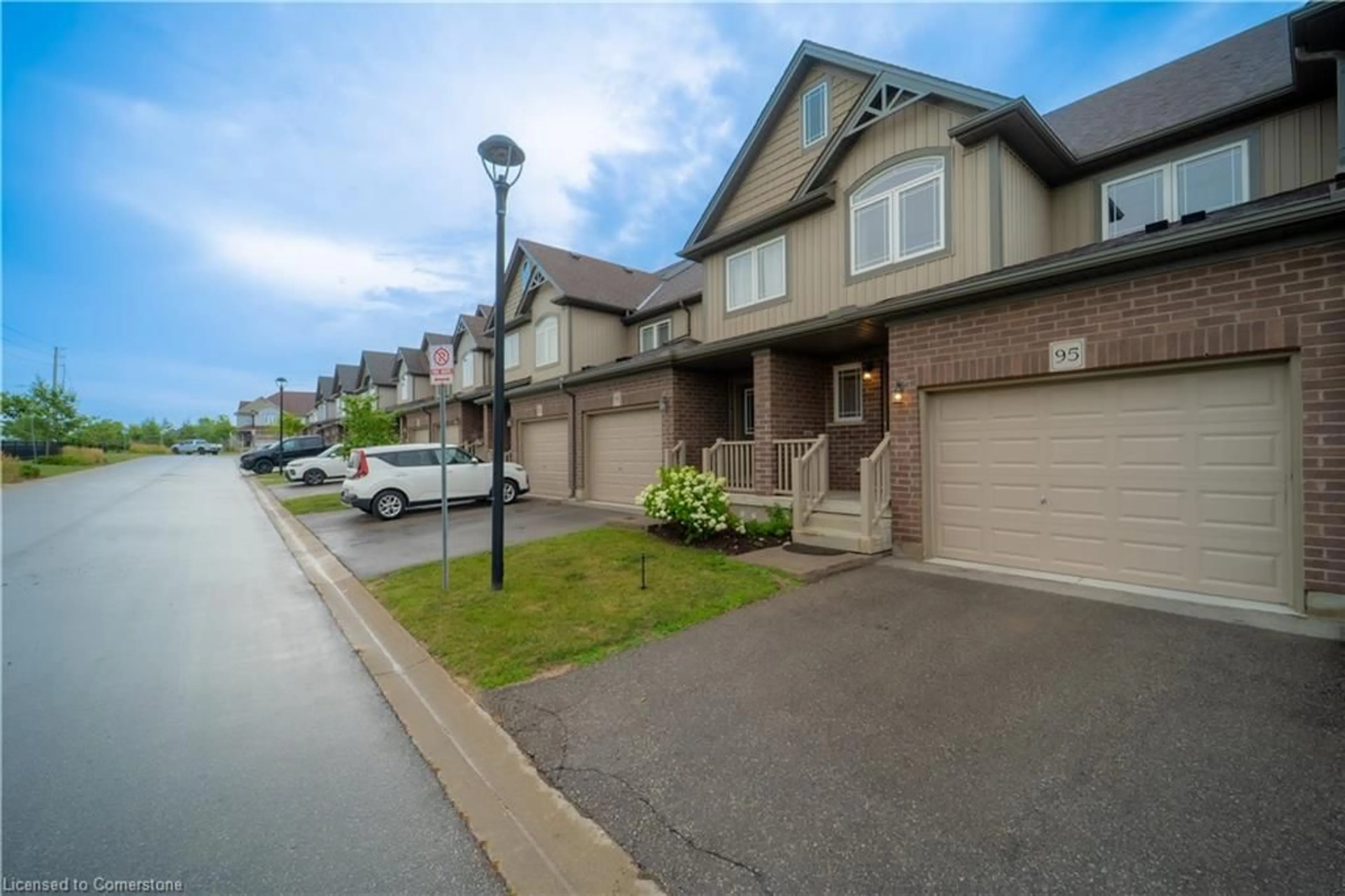A pic from outside/outdoor area/front of a property/back of a property/a pic from drone, street for 1220 Riverbend Rd #95, London Ontario N6K 0G5