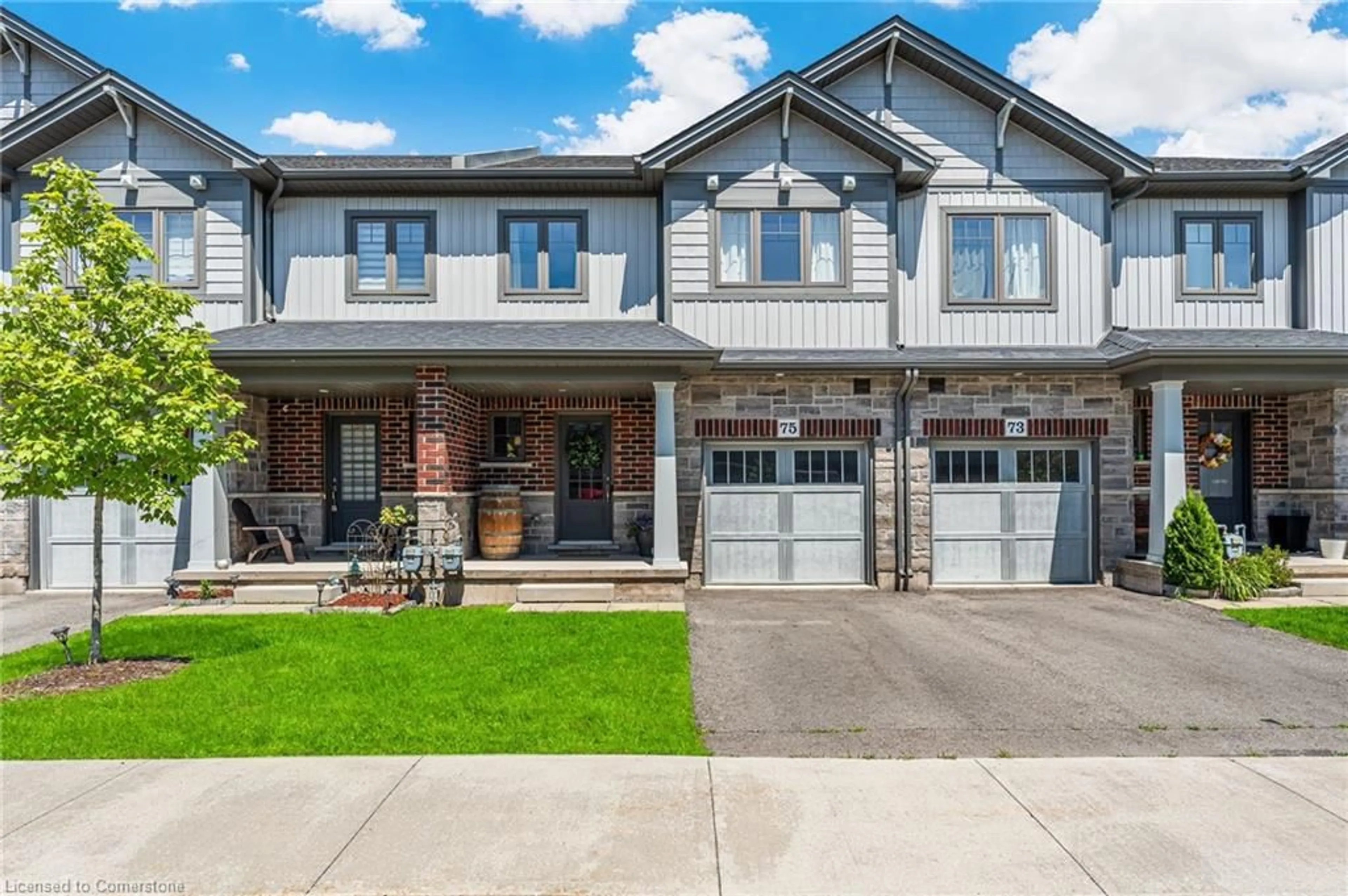 Home with brick exterior material, street for 75 Severino Cir, West Lincoln Ontario L0R 2A0