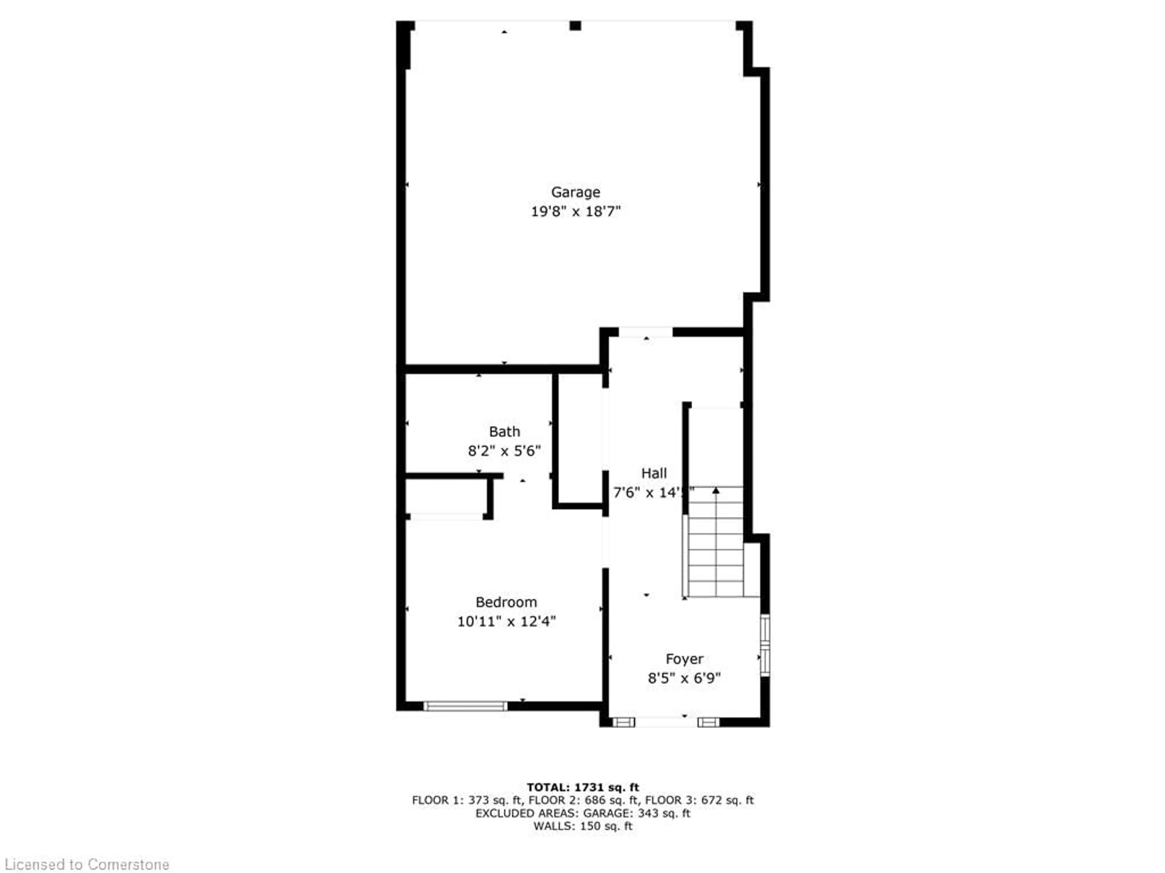 Floor plan for 10 Birmingham Dr #18, Cambridge Ontario N1R 0C6