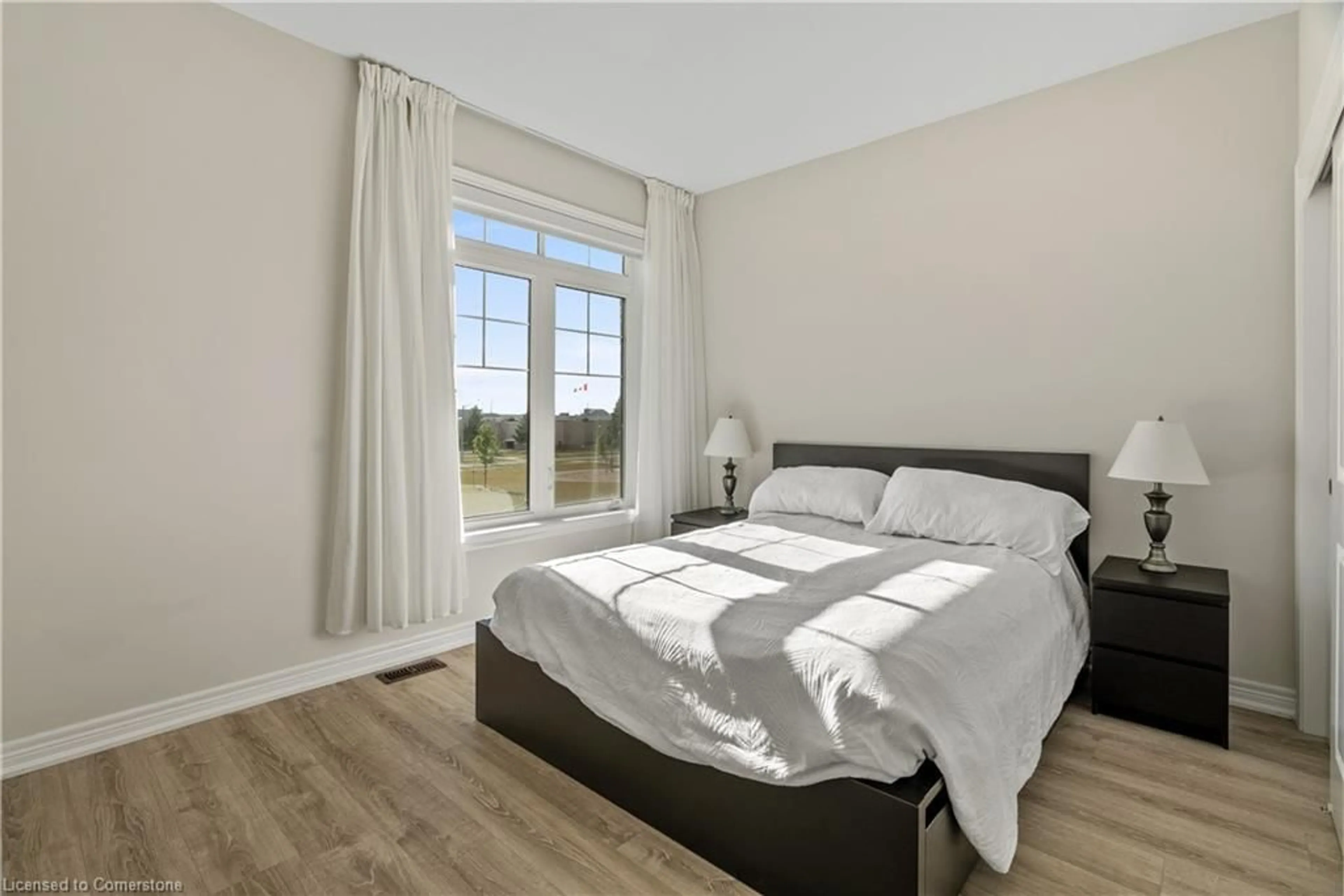 Bedroom with bed, unknown for 10 Birmingham Dr #18, Cambridge Ontario N1R 0C6