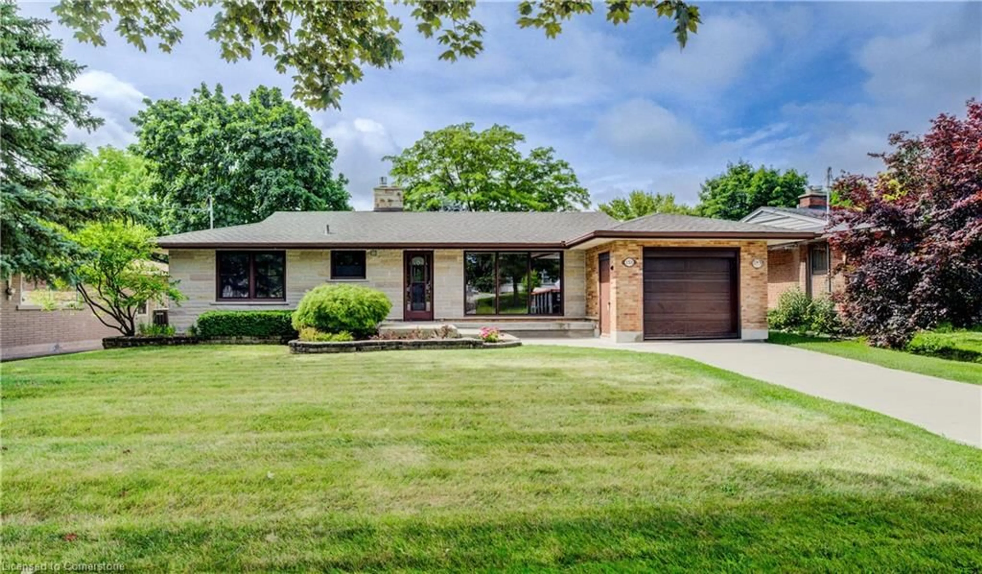 Home with brick exterior material, street for 155 Gatewood Rd, Kitchener Ontario N2M 4E3