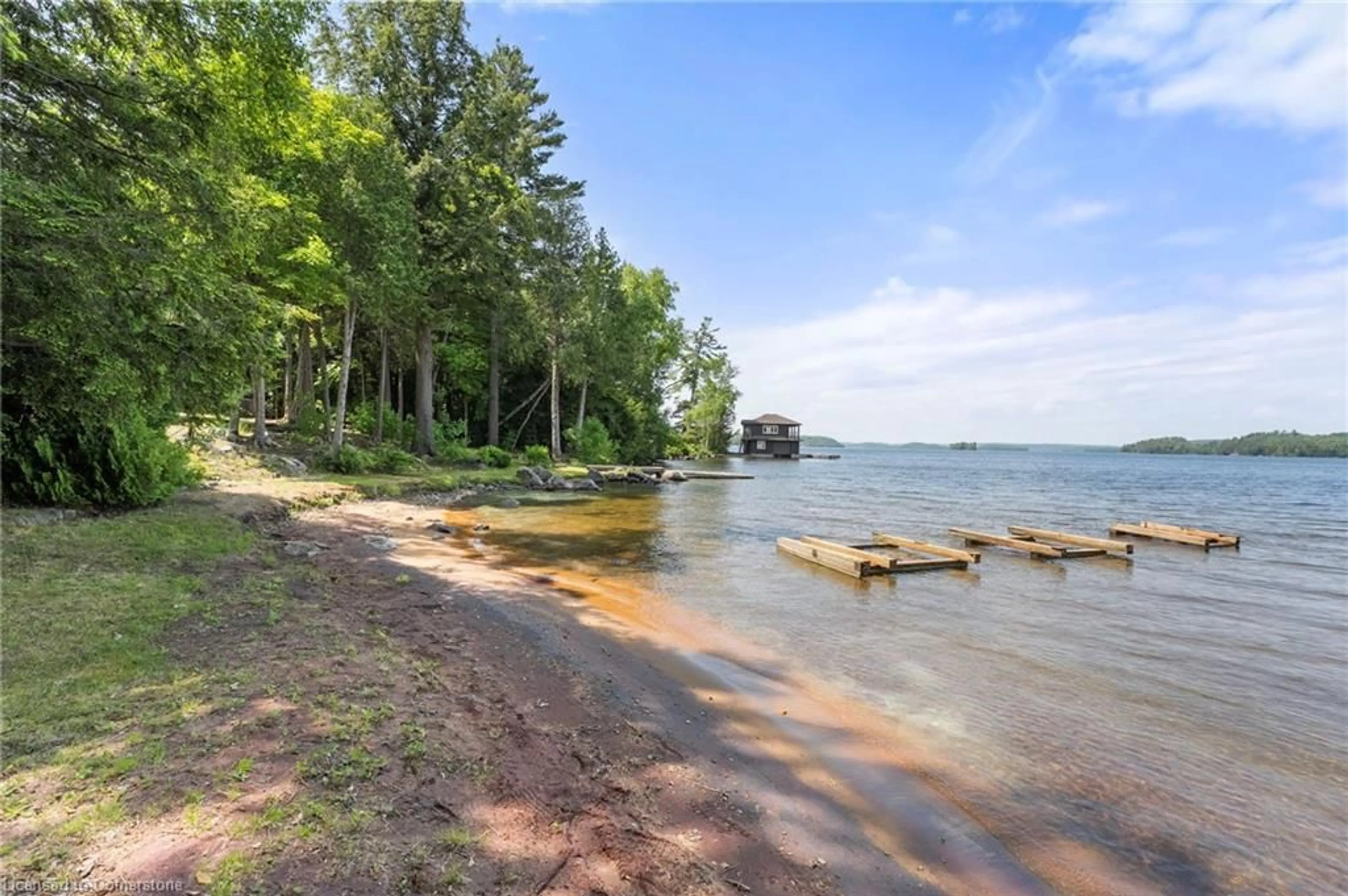 Patio, water/lake/river/ocean view for 1009 Scotts Boathouse Rd, Baysville Ontario P0B 1A0