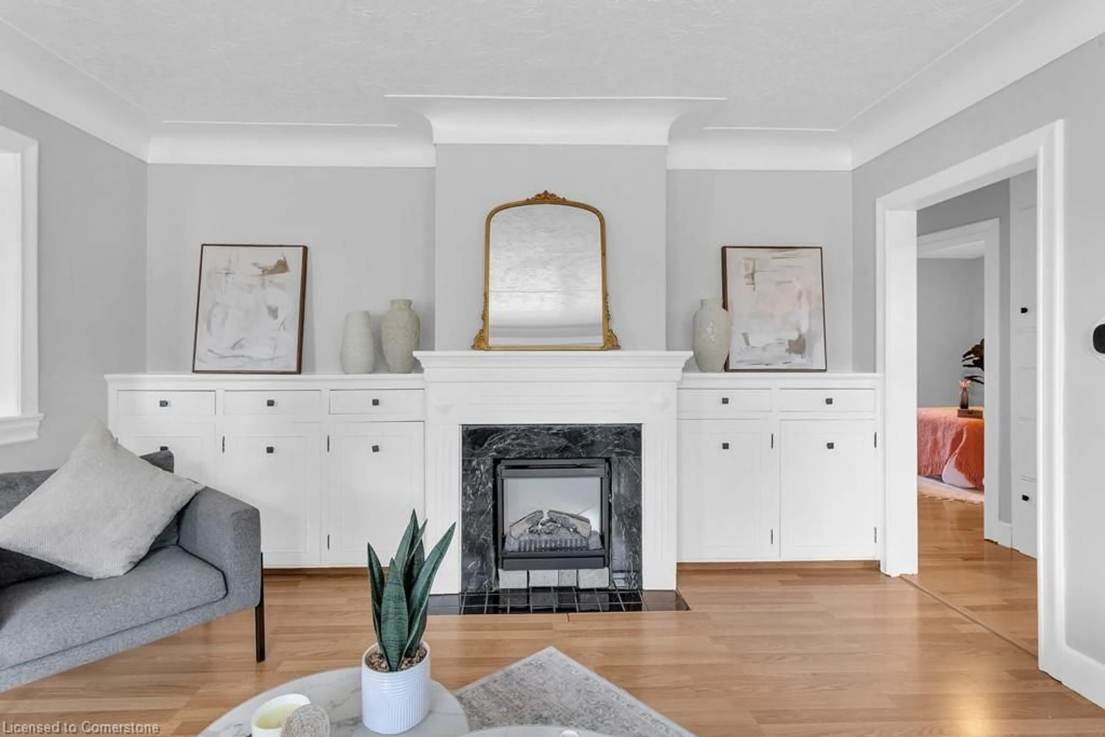 Living room with furniture, unknown for 196 Patricia Ave, Kitchener Ontario N2M 1J7