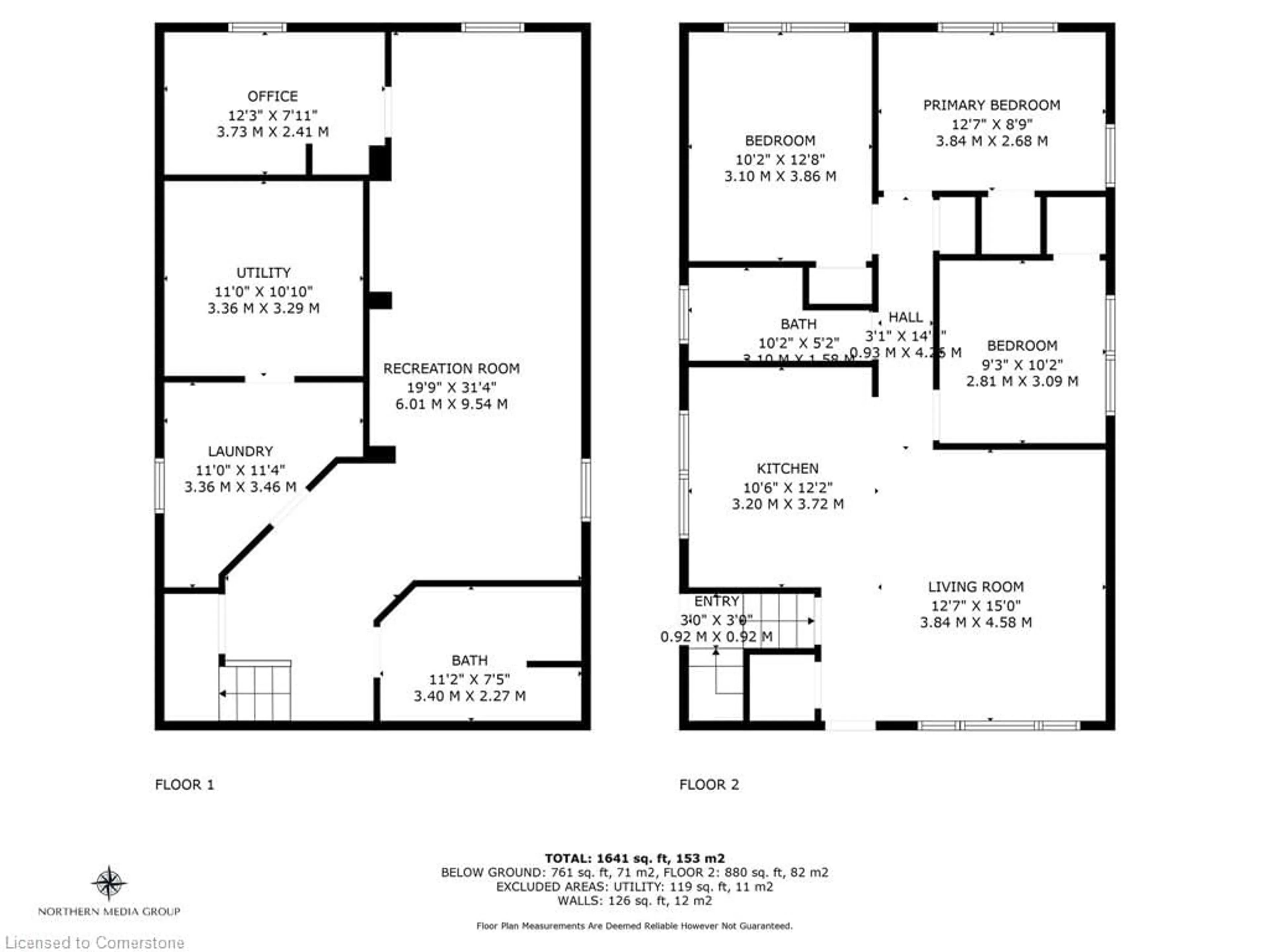 Floor plan for 142 Brentwood Dr, Hamilton Ontario L8T 3W6