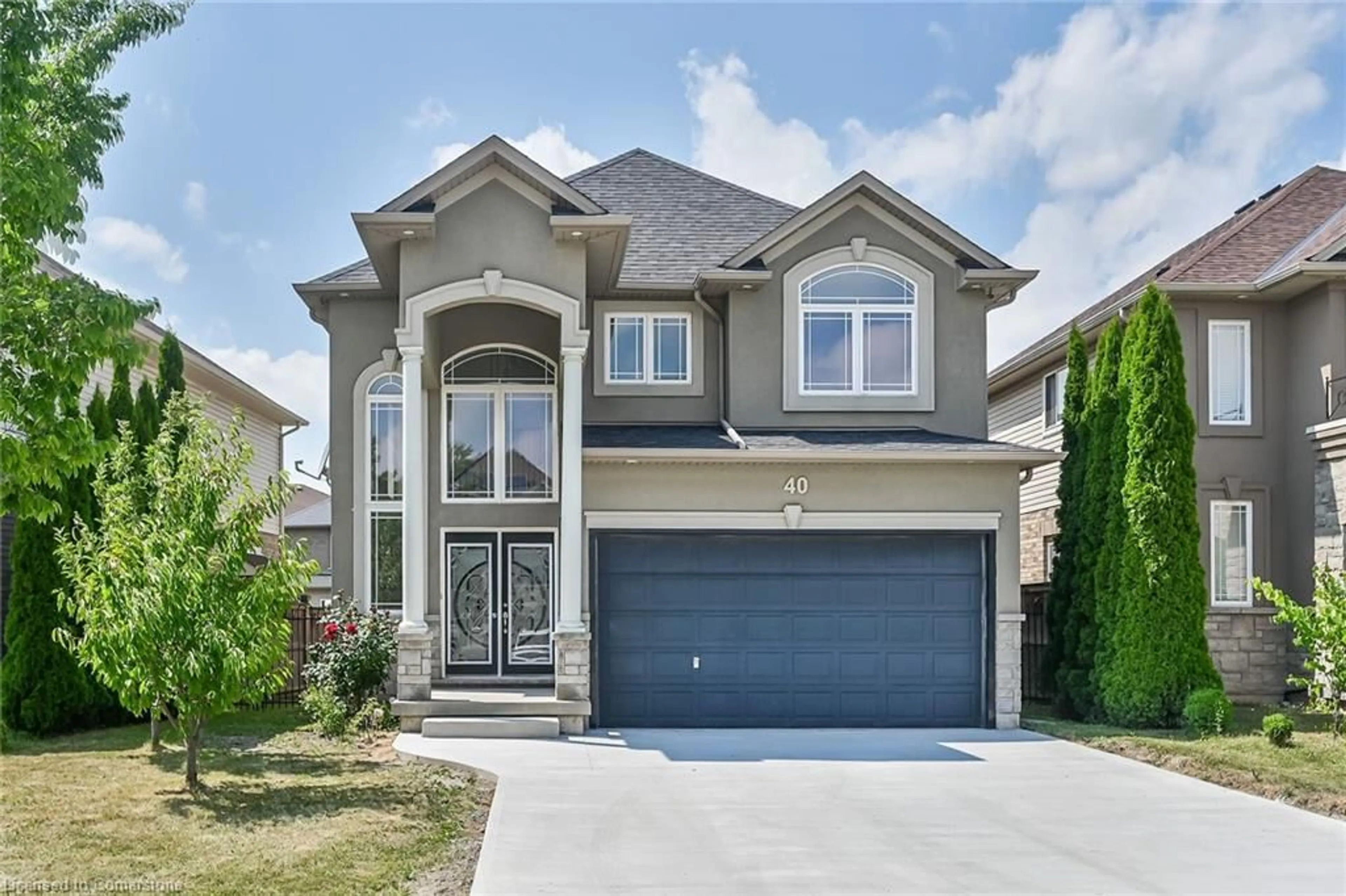 Home with brick exterior material, street for 40 Davinci Blvd, Hamilton Ontario L9B 0C5