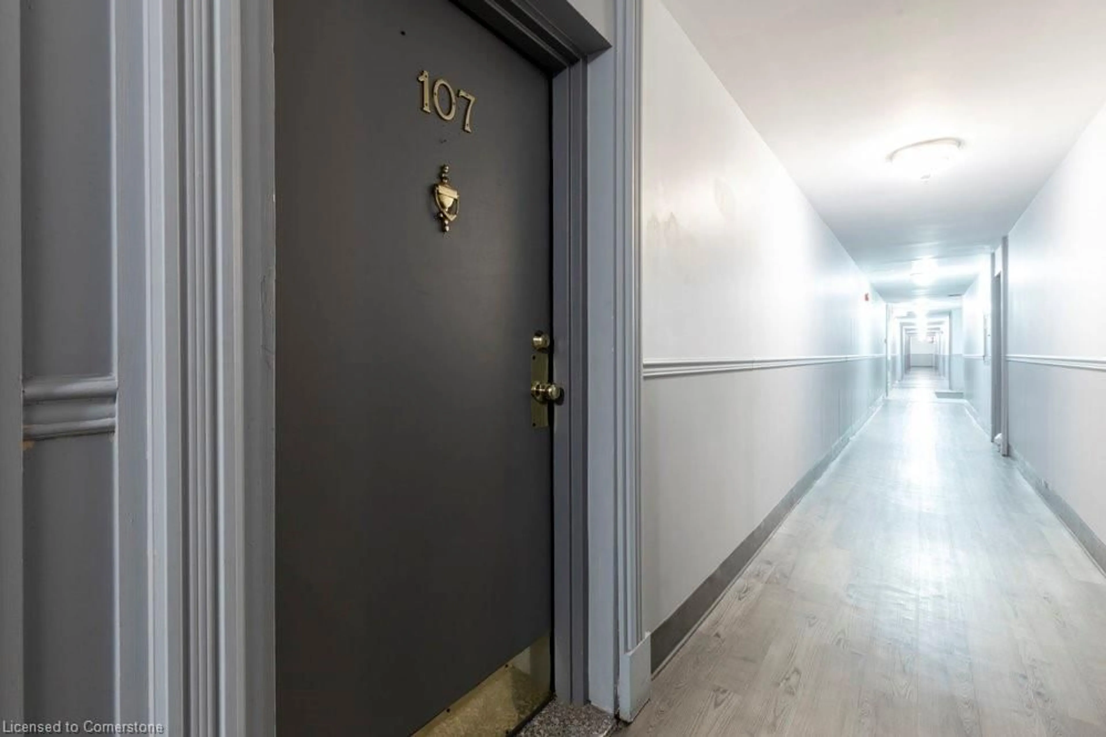 Indoor foyer for 793 Colborne St #107, Brantford Ontario N3S 7J3