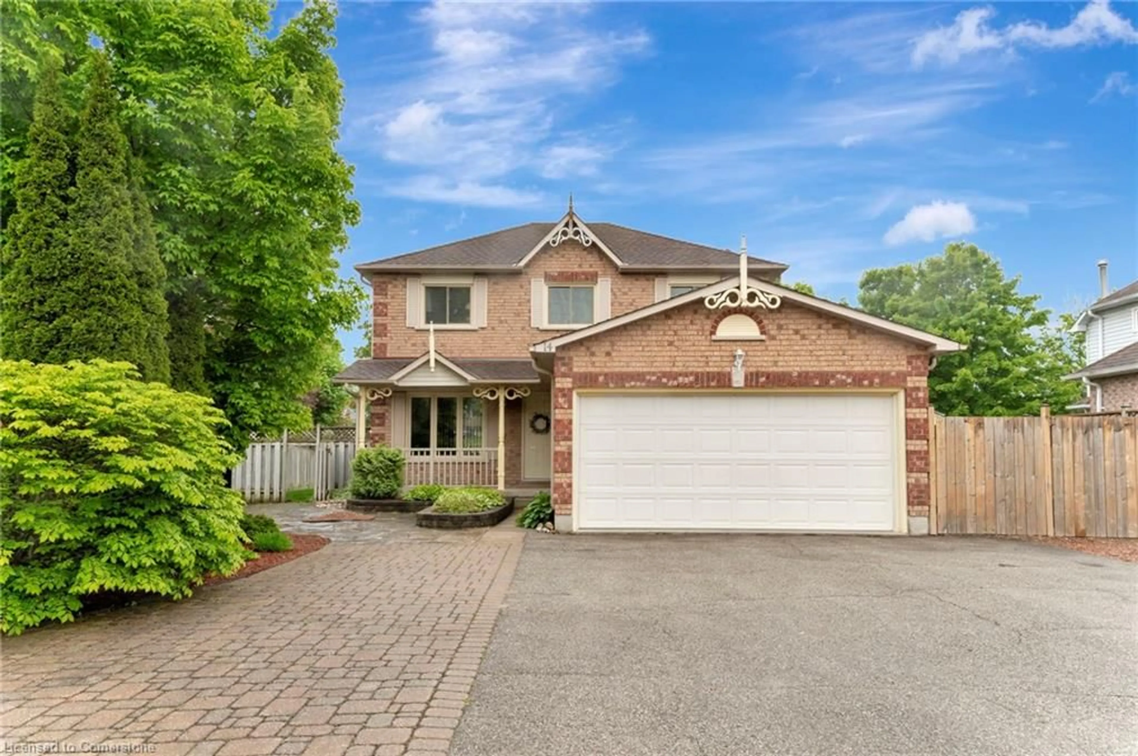 Home with brick exterior material, street for 14 Broom St, Ayr Ontario N0B 1E0