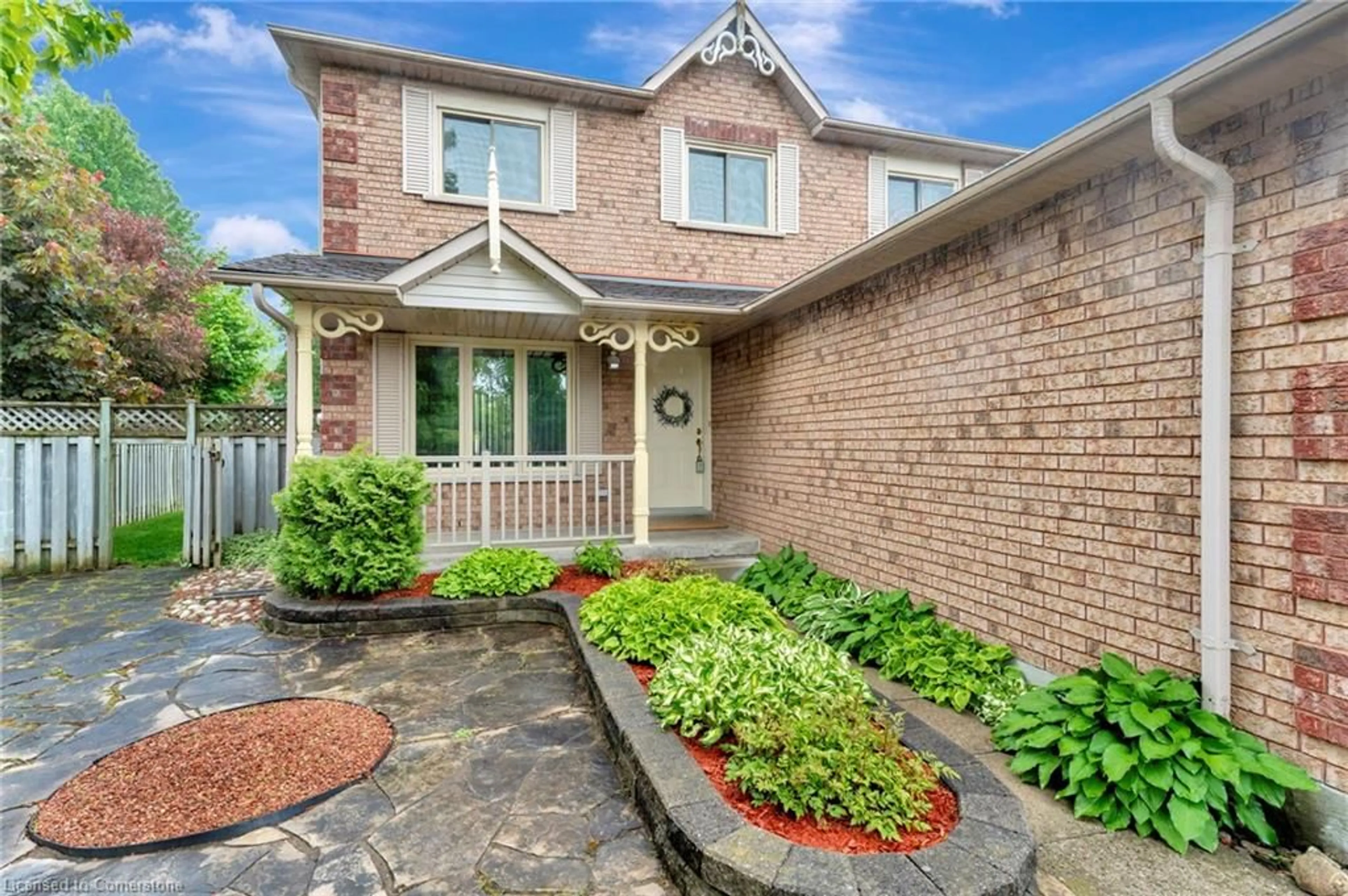 Home with brick exterior material, street for 14 Broom St, Ayr Ontario N0B 1E0