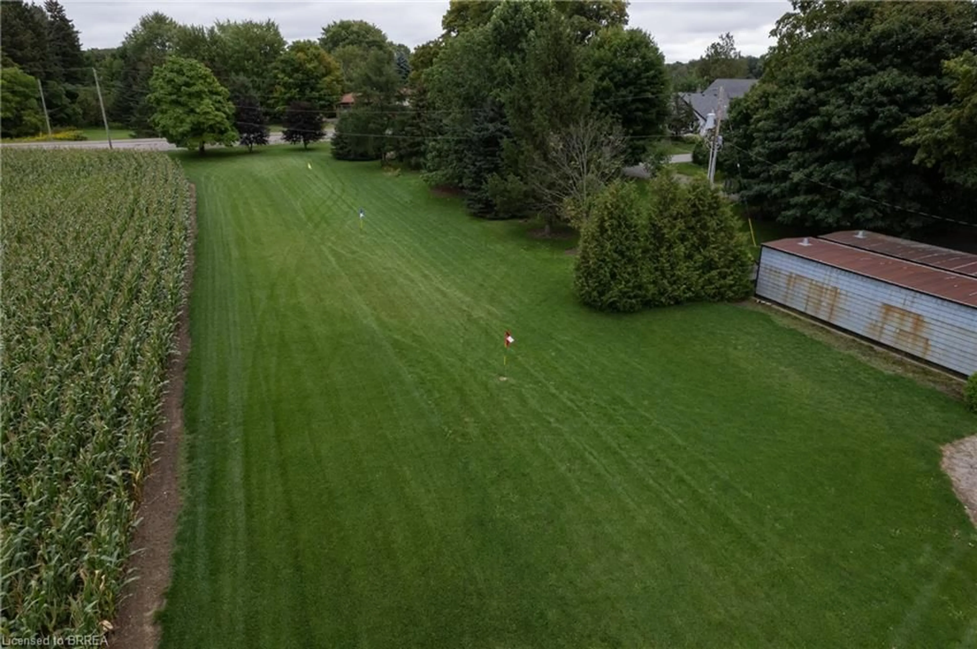A pic from outside/outdoor area/front of a property/back of a property/a pic from drone, street for 331 Middle Townline Rd, Harley Ontario N0E 1E0