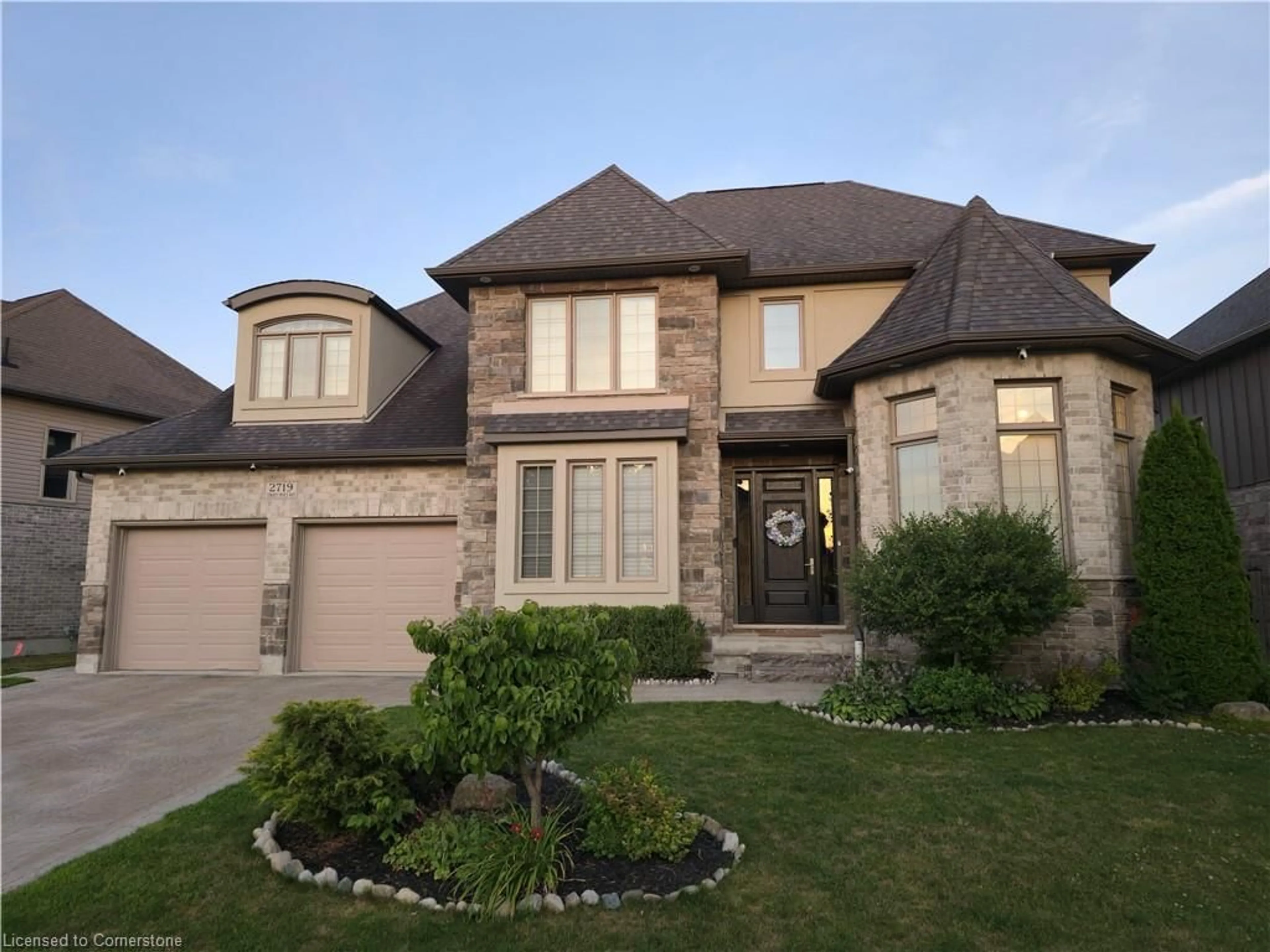 Home with brick exterior material, street for 2719 Torrey Pines Way, London Ontario N6G 0K5