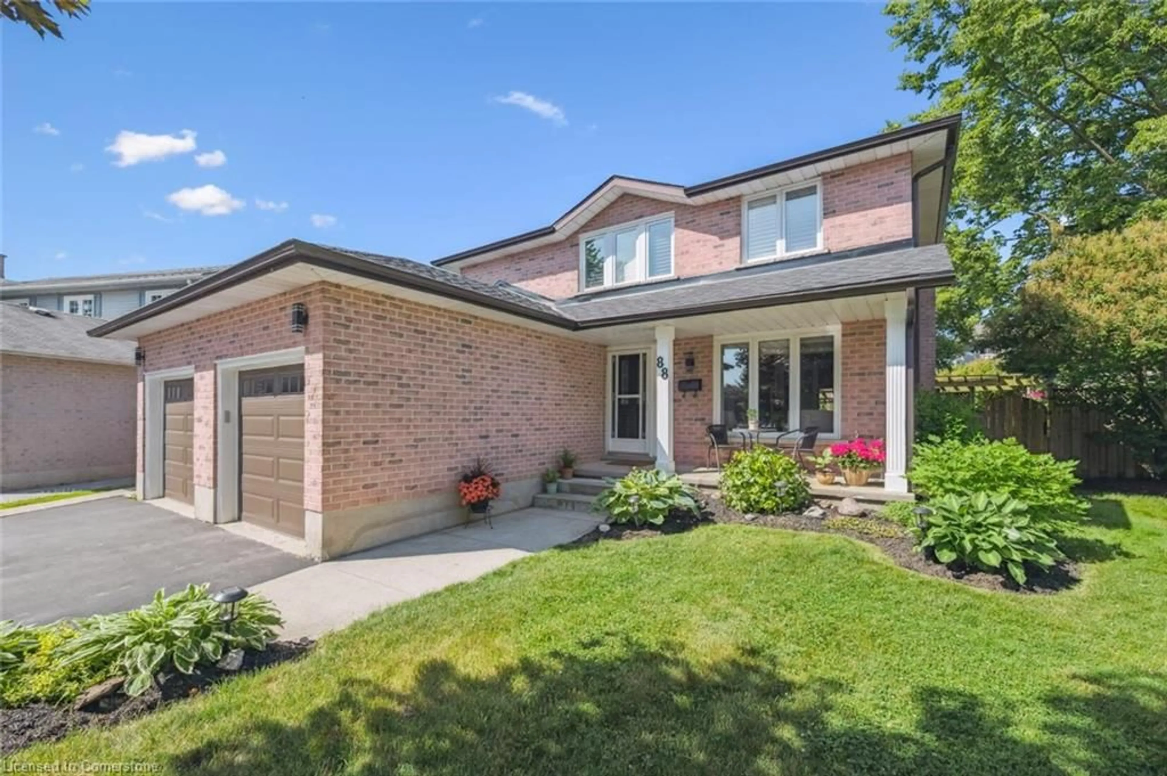 Home with brick exterior material, street for 88 Rose Bridge Cres, Cambridge Ontario N3C 3Z2