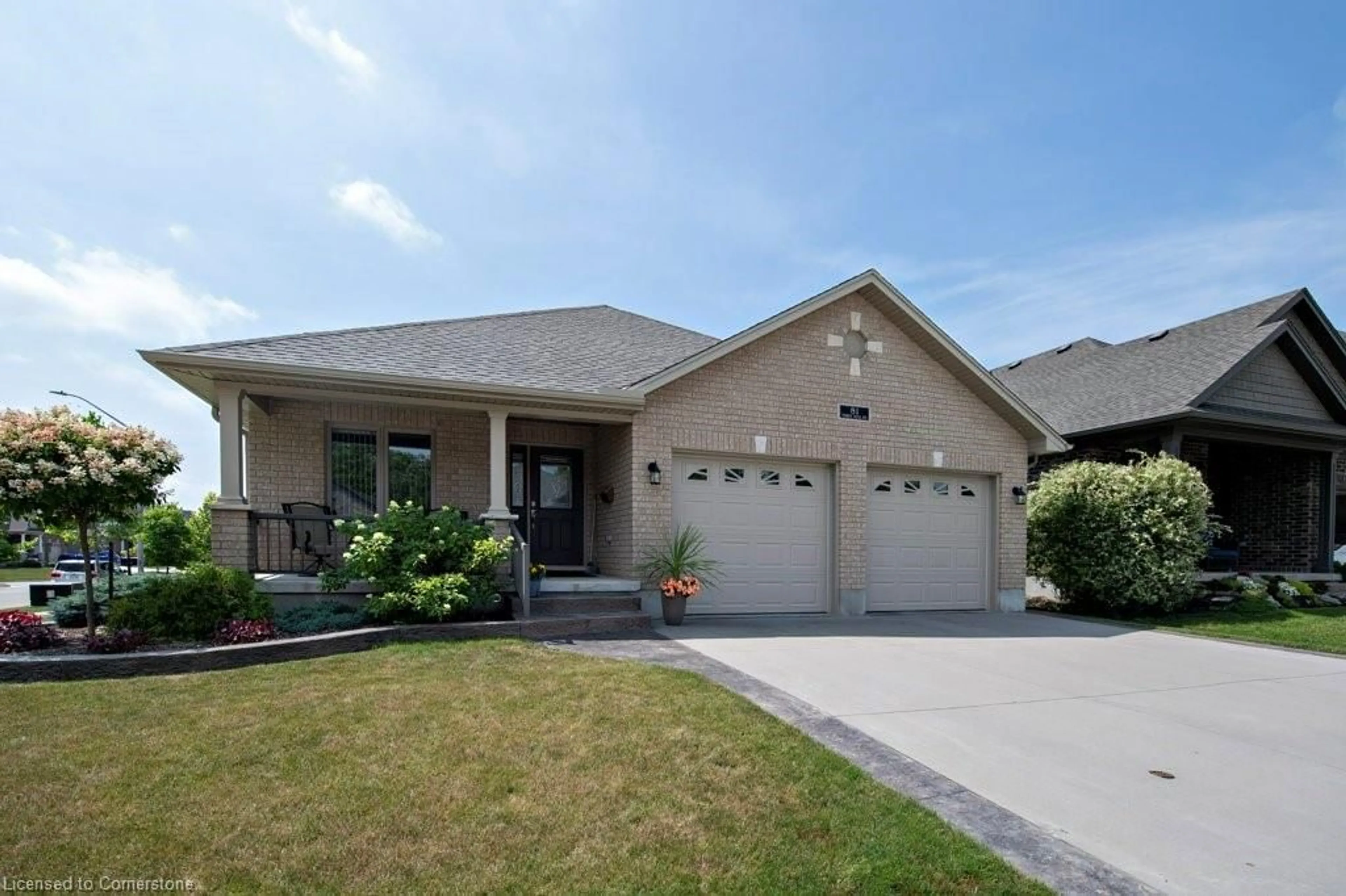 Home with brick exterior material, street for 81 Timber Trail Rd, Elmira Ontario N3B 0C7