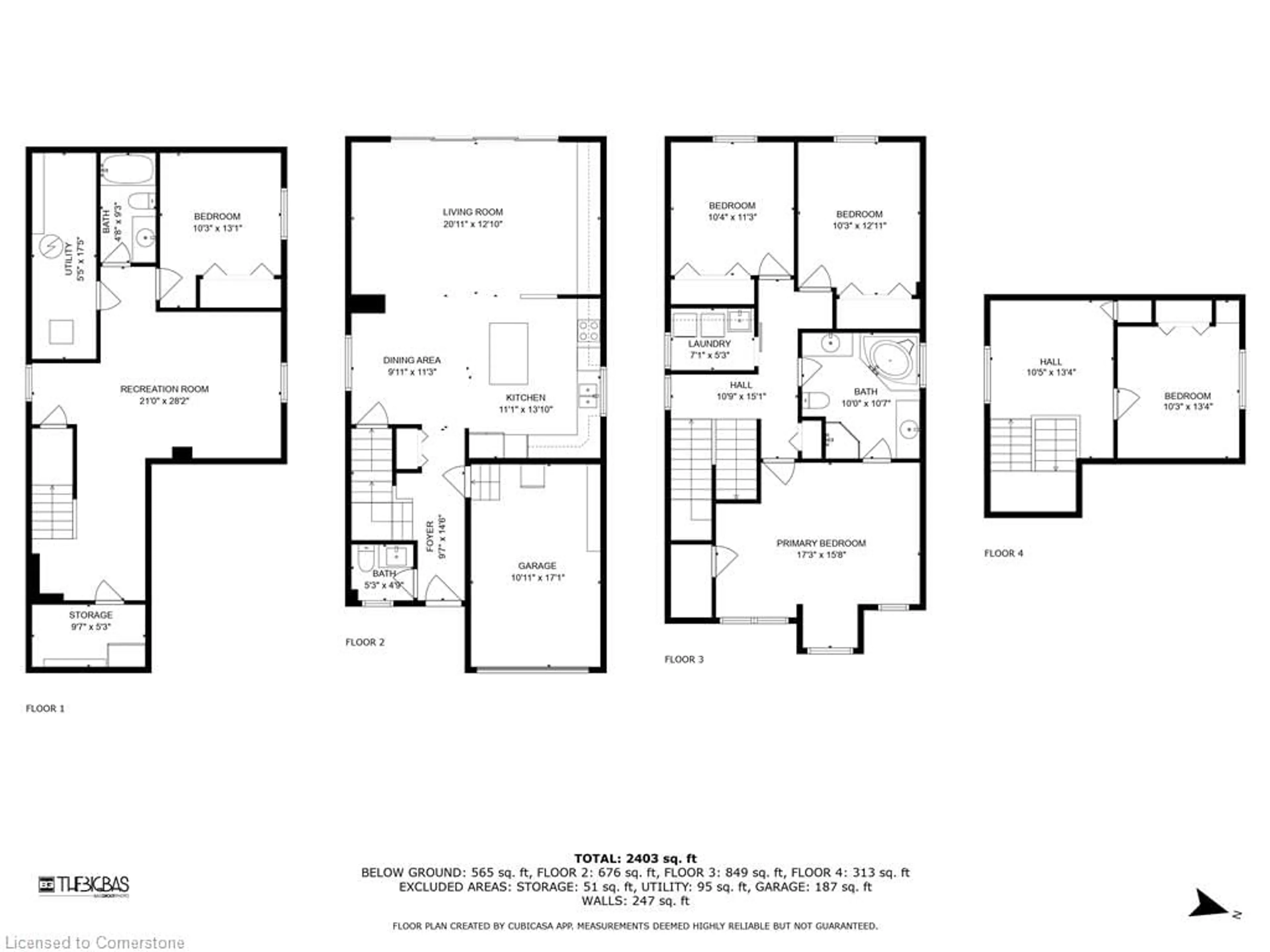 Floor plan for 76 Gees Way, Cambridge Ontario N3C 4M5